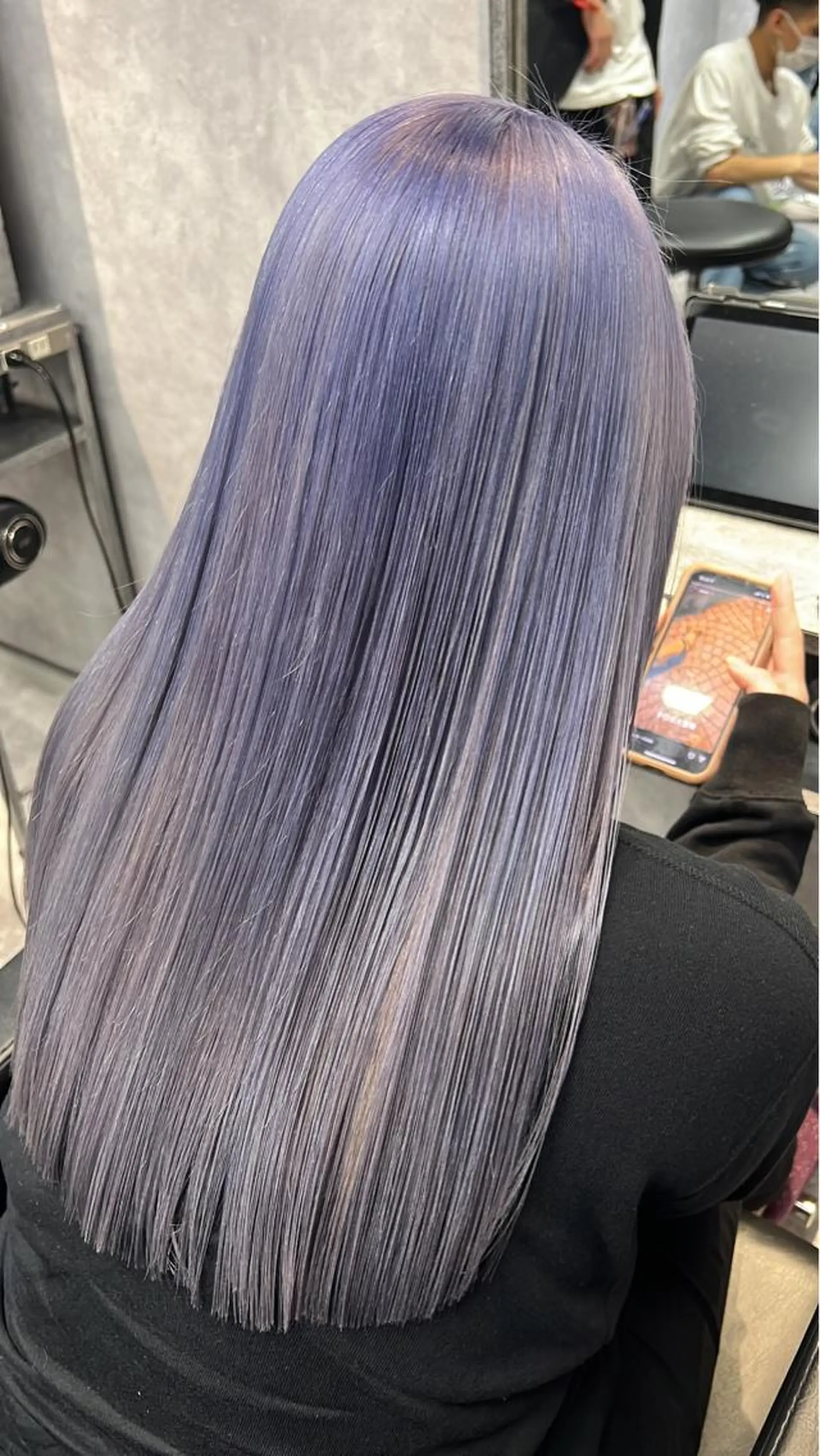 ロング カラー mimiiy梅田 中崎町ハイトーンのヘアスタイル