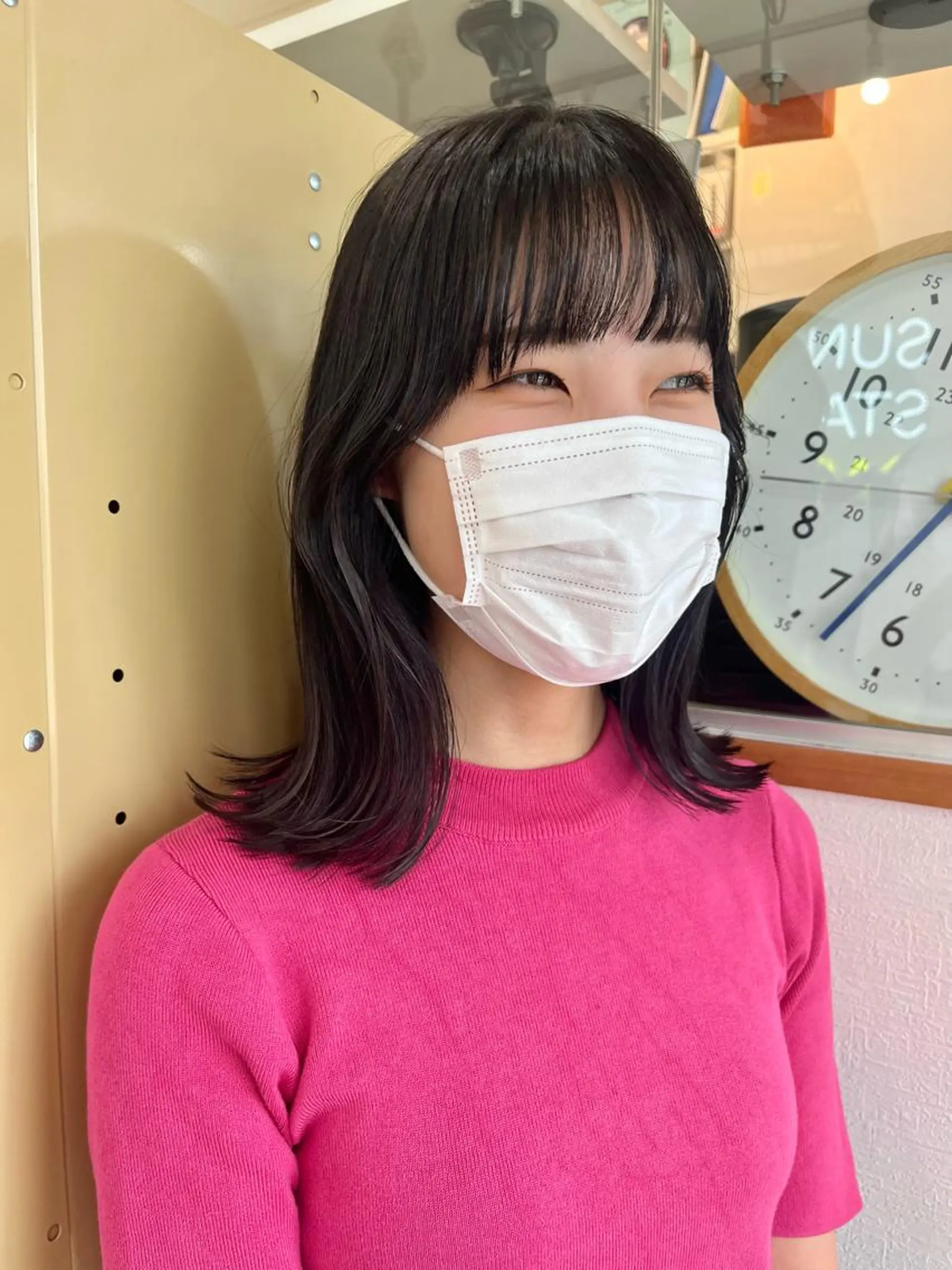 ミディアム カラー カット ヘアカラー トリートメント 🌼sunc HINAMI🌼のヘアスタイル