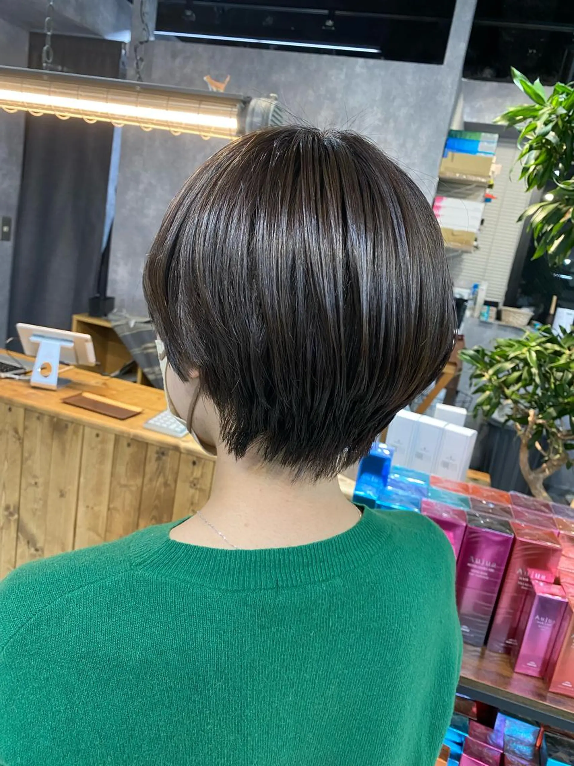 ショート ハイライト トリートメント ツイストパーマ 【.ico】心斎橋 飛田ゆうきのヘアスタイル