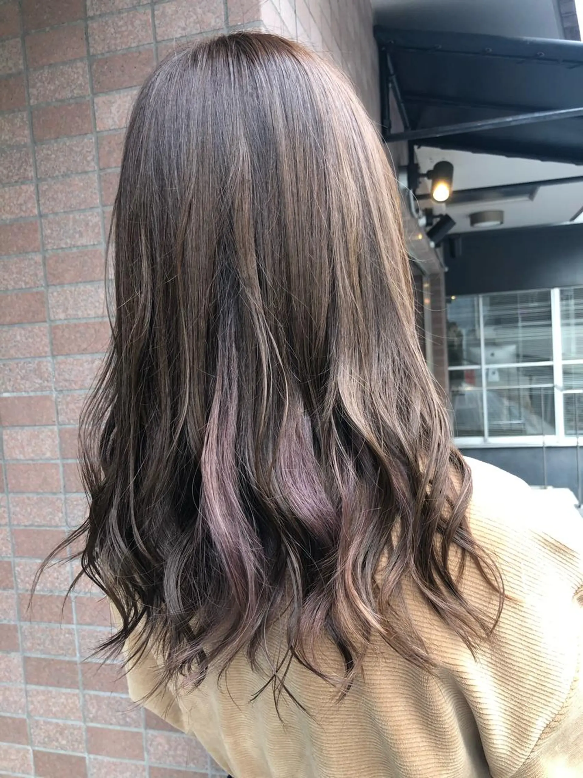 セミロング ヘアカラー トリートメント Lia所属・縮毛矯正の達人 ☆ 松本のヘアスタイル