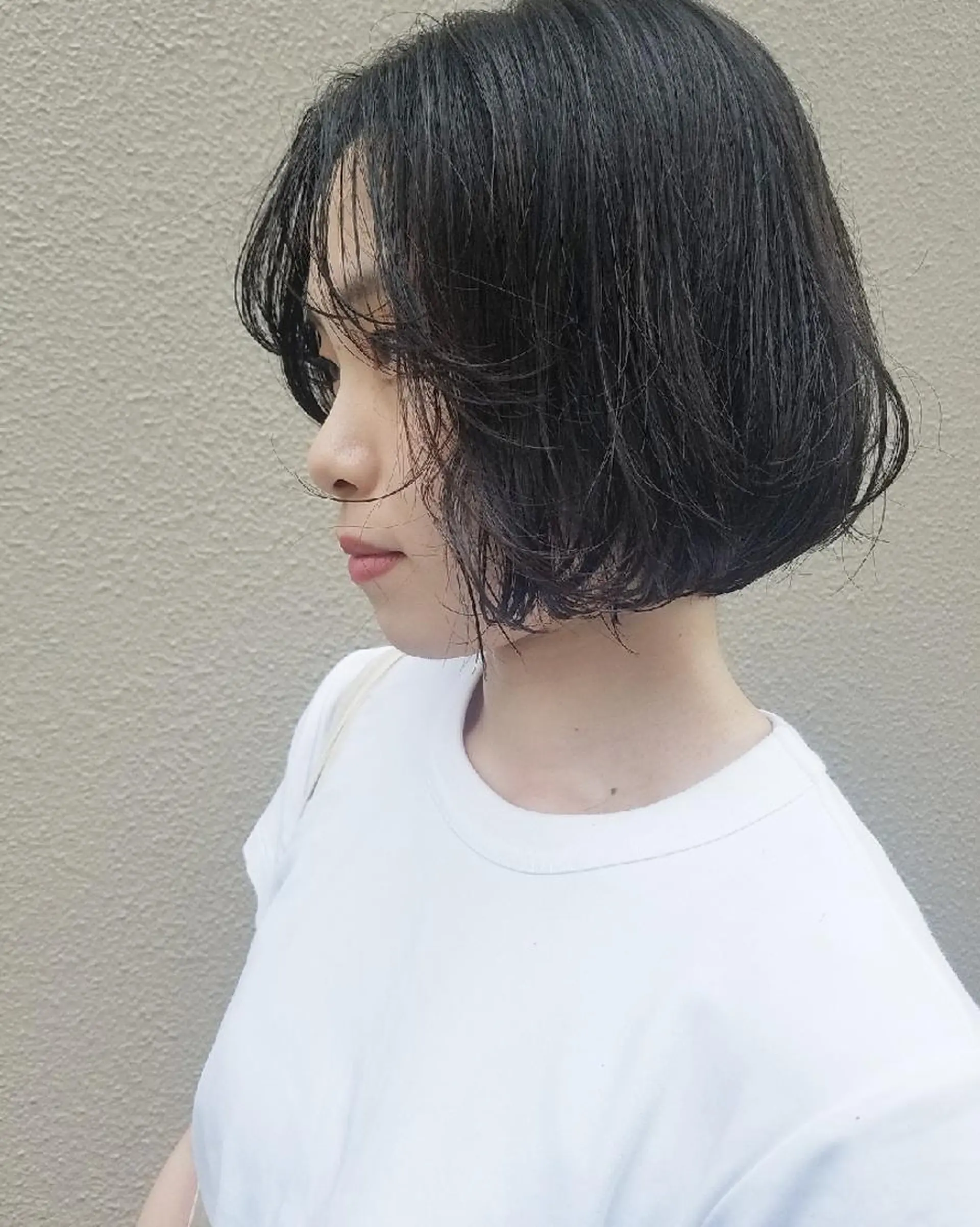 ショート カット 縮毛矯正 Musiiik ホンダリサコのヘアスタイル