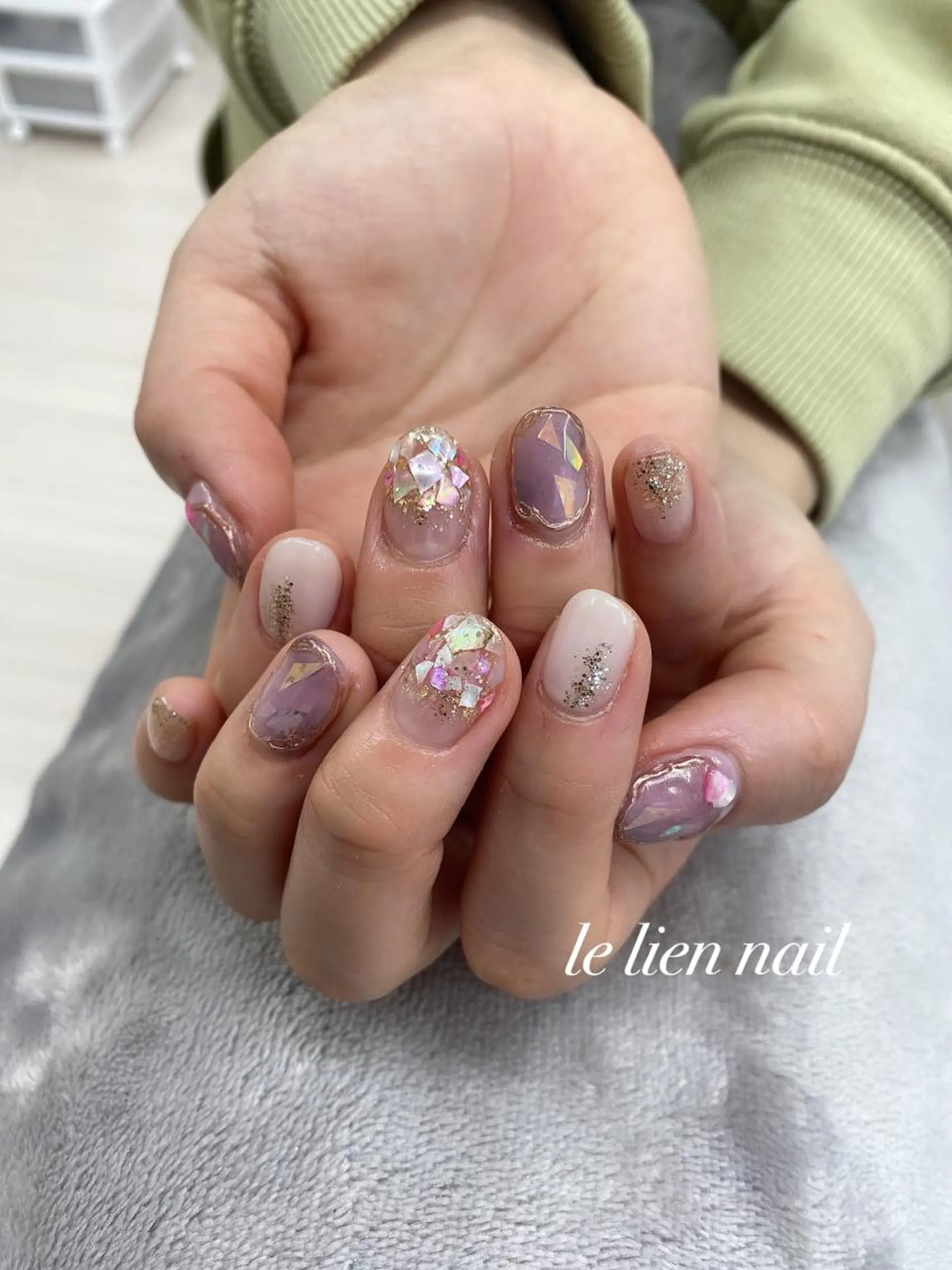 ネイル ニュアンスネイル ハンドネイル le lien nailのネイルデザイン