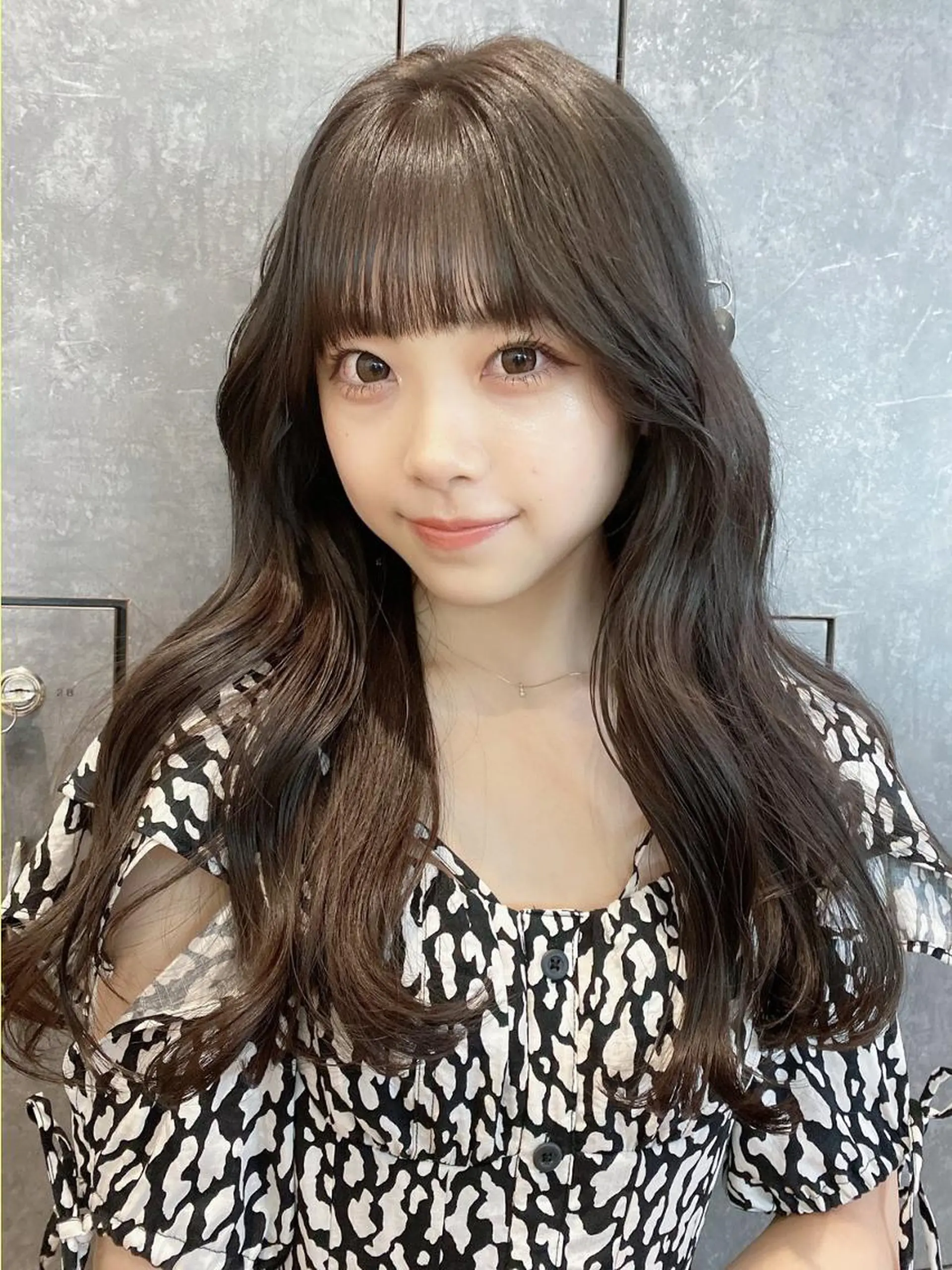 カラー ヘアアレンジ パーマ ブラウンカラー モカブラウン カット ヘアカラー トリートメント ITbyALBUM 中野店のヘアスタイル