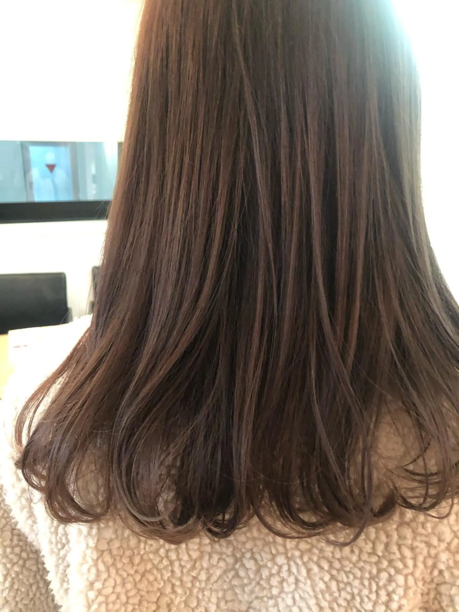 セミロング カット ヘアカラー トリートメント レイヤーカット🎀 kanaのヘアスタイル