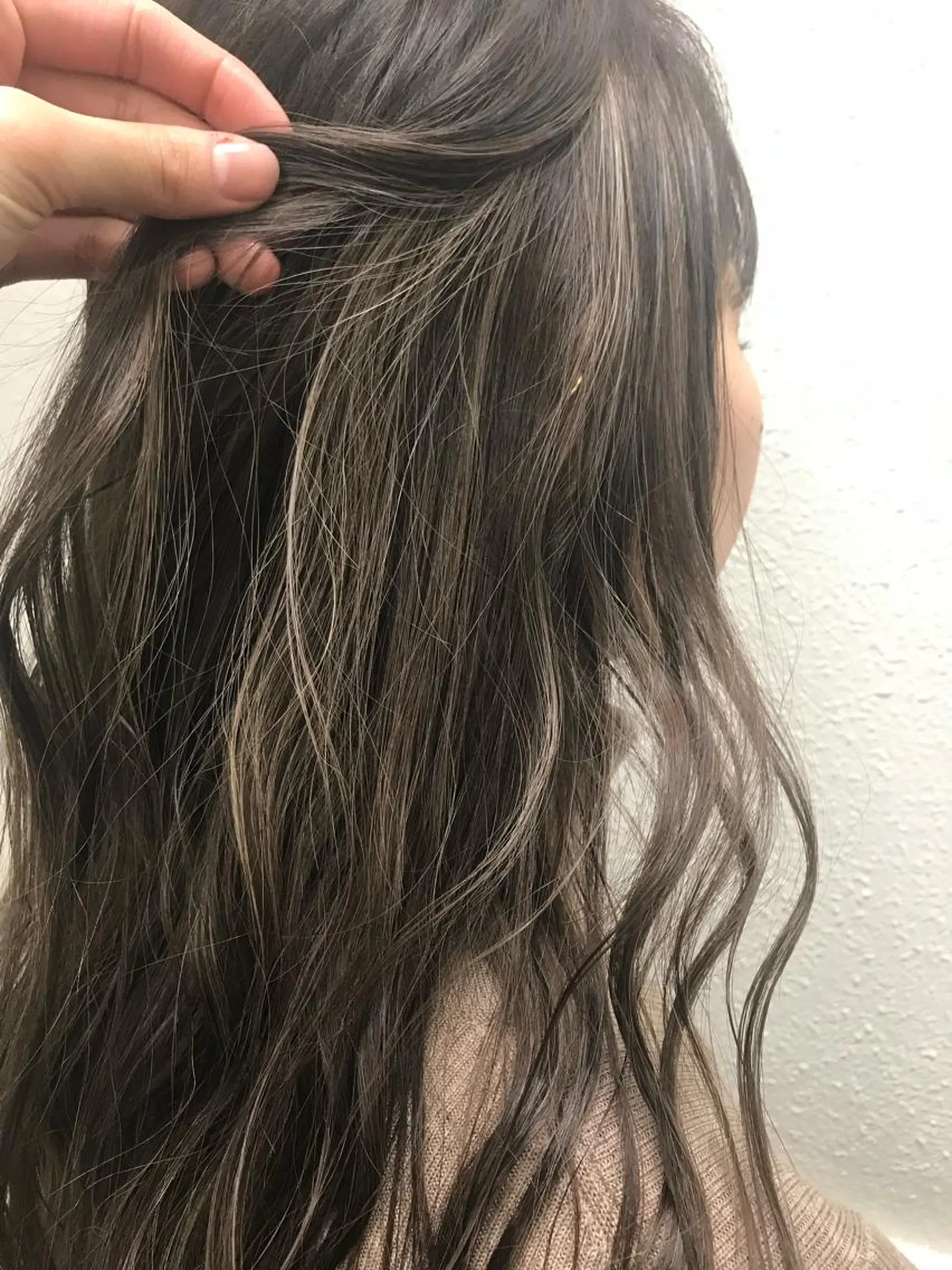 ロング ヘアカラー 韓国　縮毛矯正 髪質改善　木村のヘアスタイル