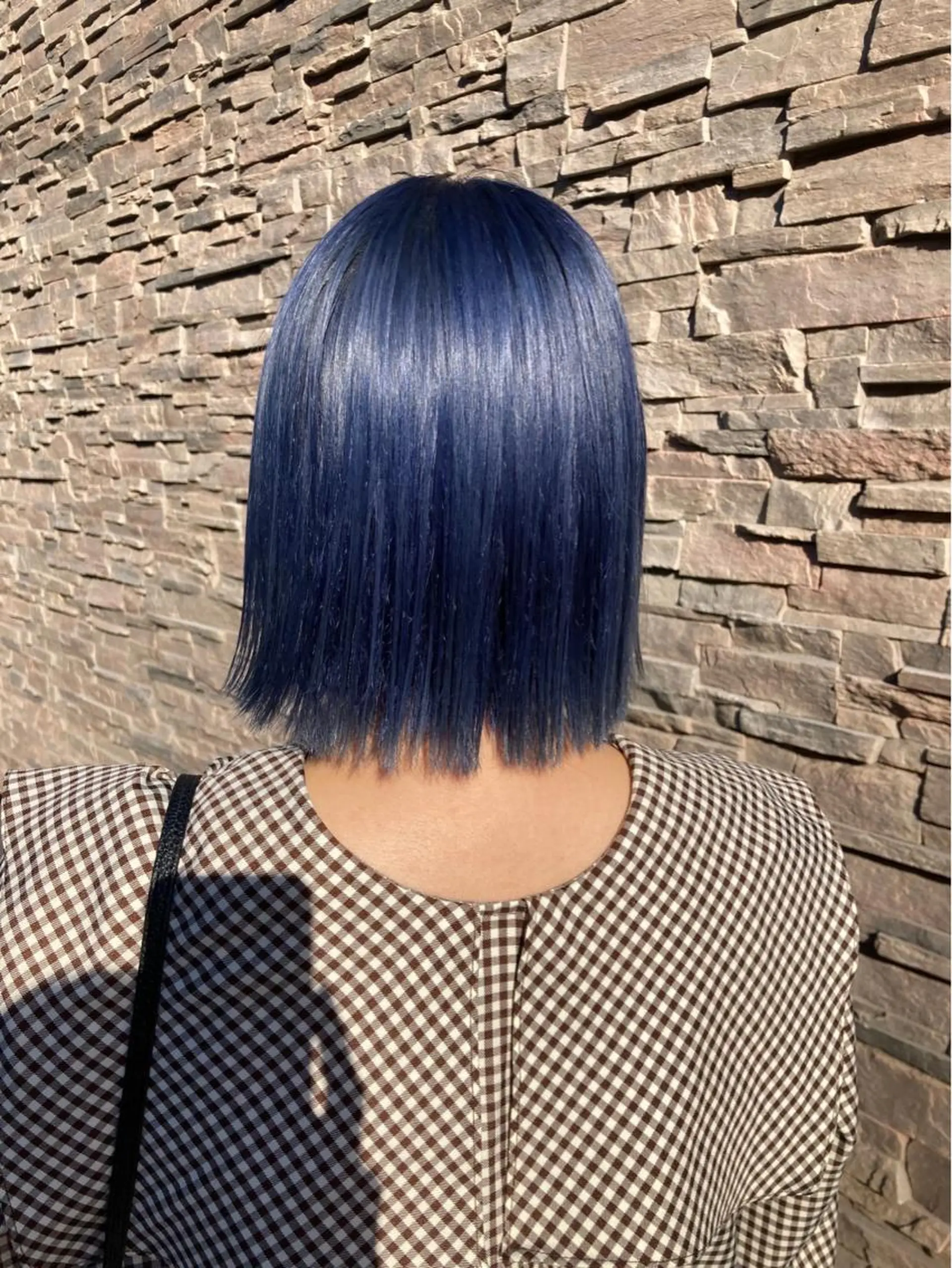 ミディアム カラー れいな🌼 ボブ･艶カラー🌼のヘアスタイル