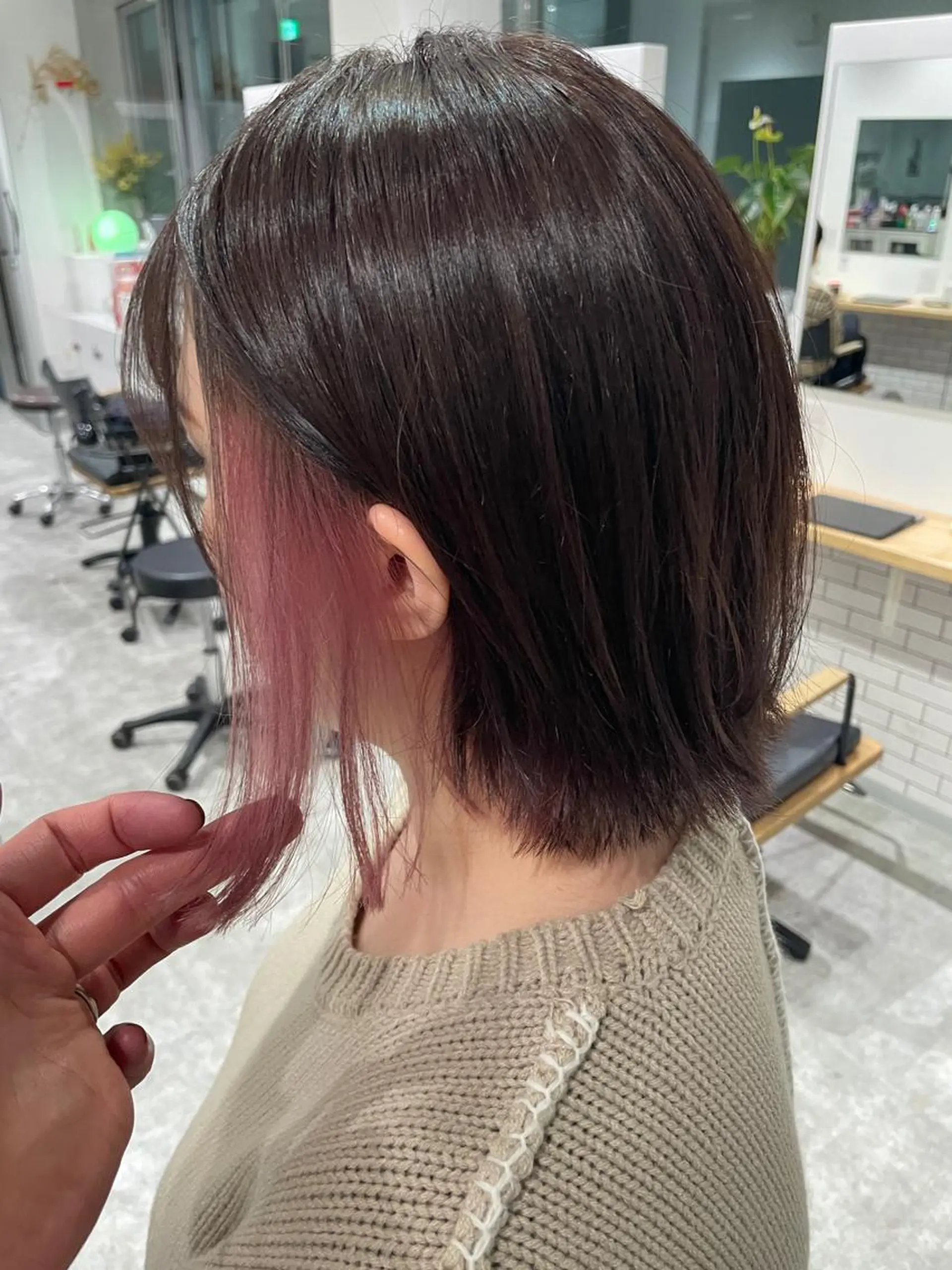 ショート 大人レイヤー ヨシミカズヤのヘアスタイル