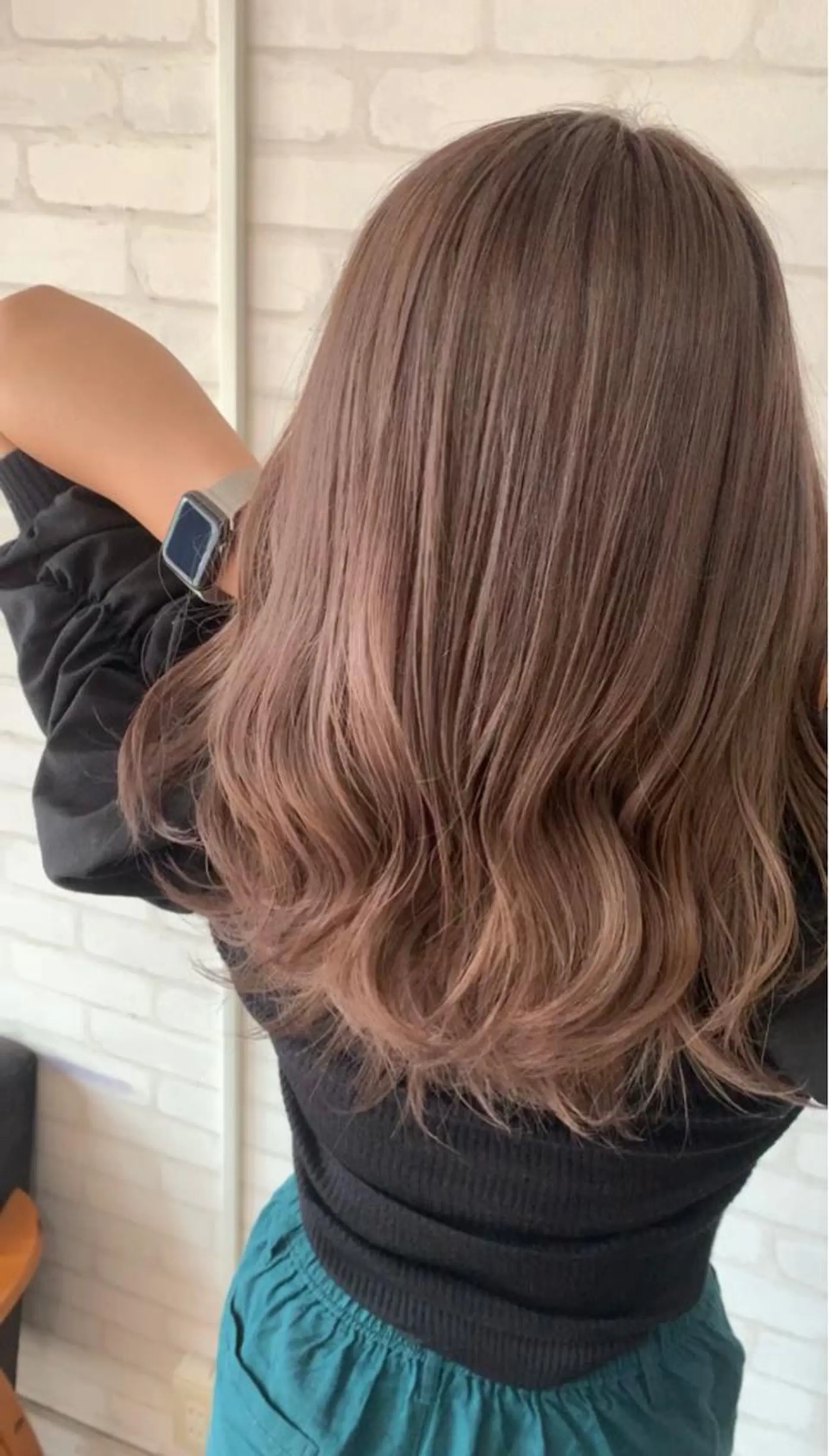 セミロング カラー カット ヘアカラー トリートメント ココテラス所属・小谷 梨奈のヘアスタイル