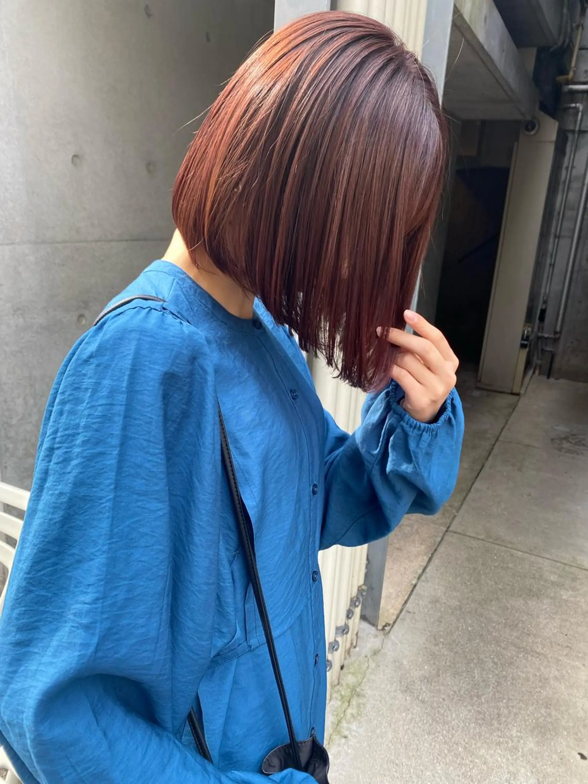 ショート カラー ピンクカラー バイオレットカラー ♡manami ♡のヘアスタイル