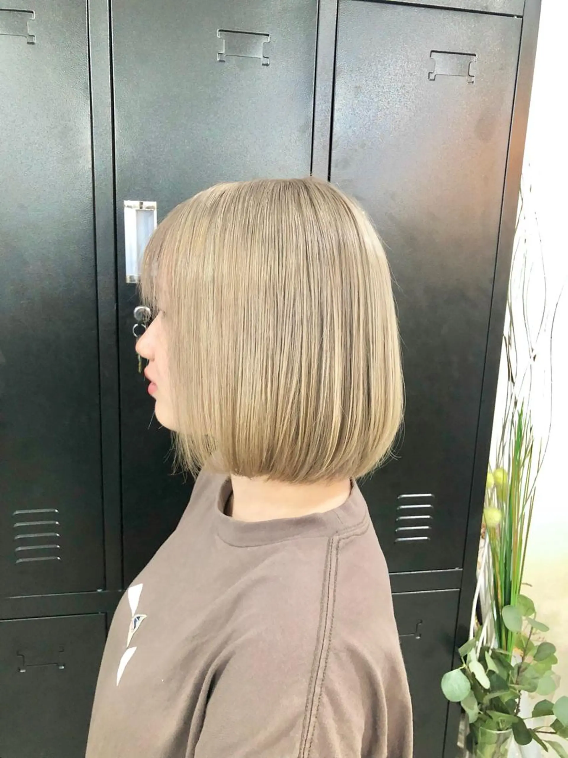 ショート カラー パーマ ヘアアレンジ メンズ キッズ ネイル マツエク・マツパ メンズバレイヤージュ メンズブリーチ メンズハイライト メンズインナーカラー メンズ韓国風 eir心斎橋店所属・心斎橋/ハイトーン/ RENのヘアスタイル