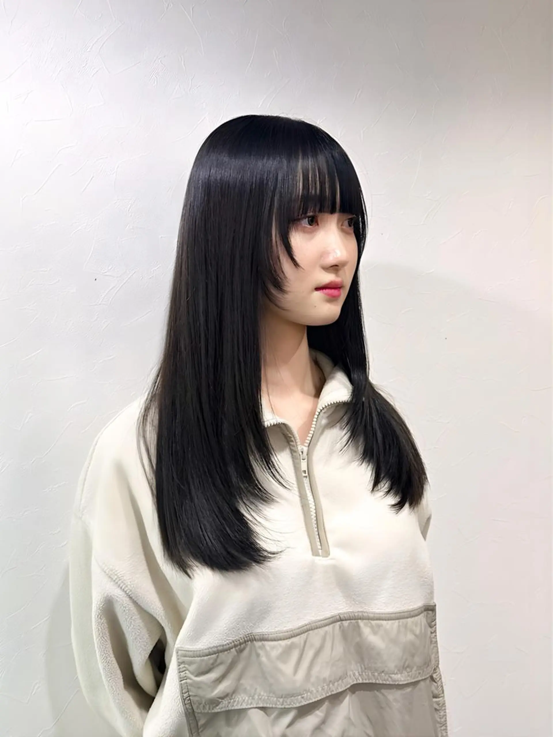 ロング カット ヘアカラー 透明感✨ SAKIのヘアスタイル