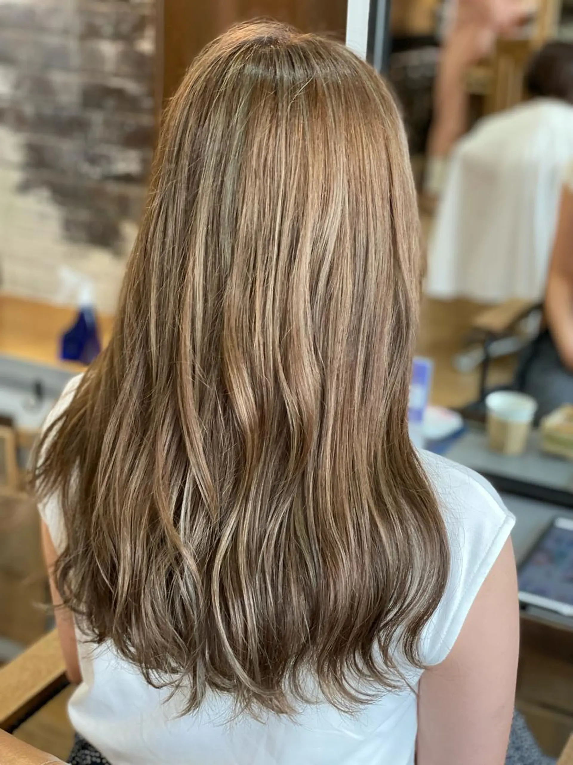 ロング ヘアカラー トリートメント SHIAN八王子 🇫🇷山本実穂のヘアスタイル