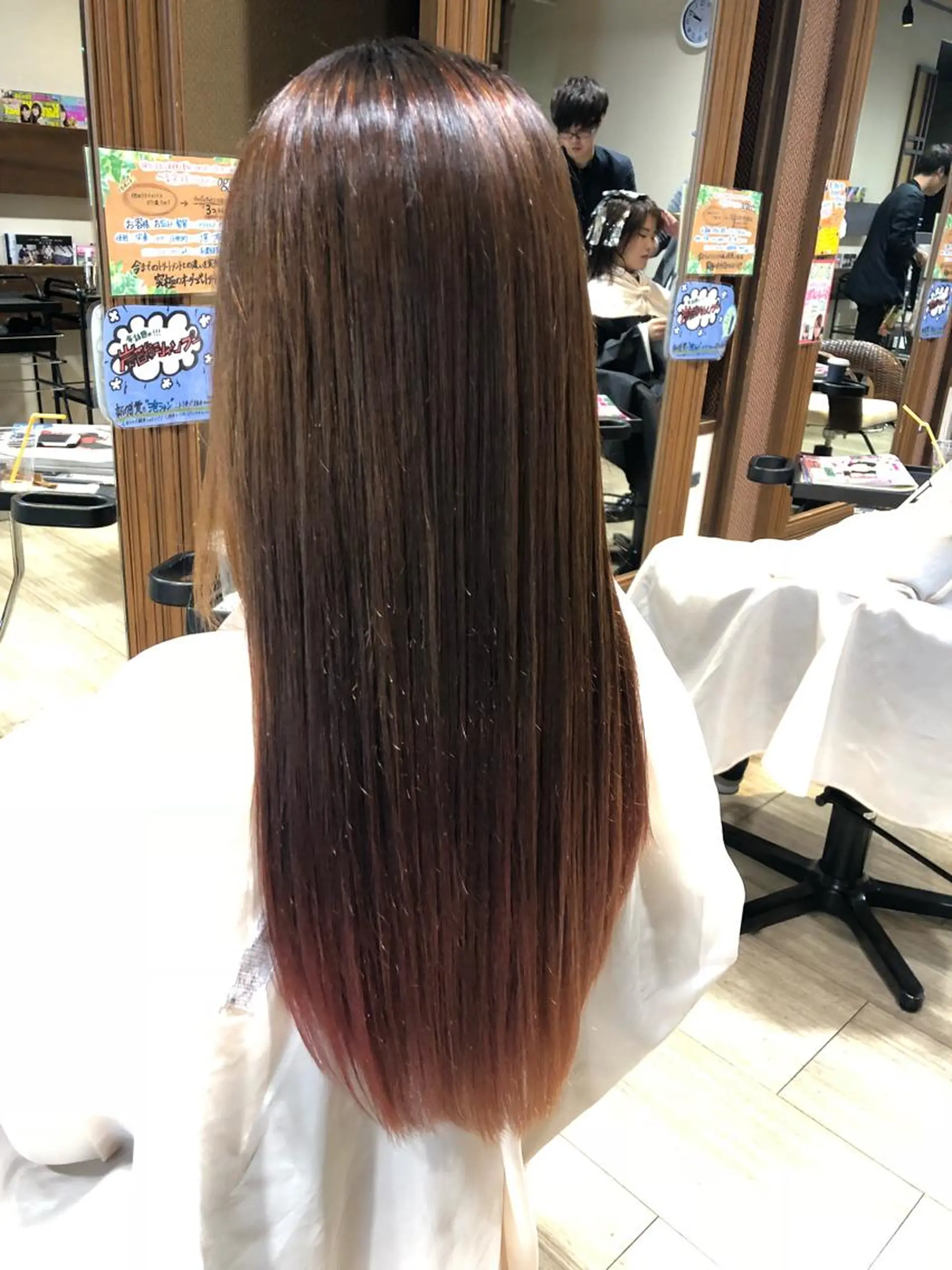 ロング 縮毛矯正/髪質改善 主税巧一のヘアスタイル