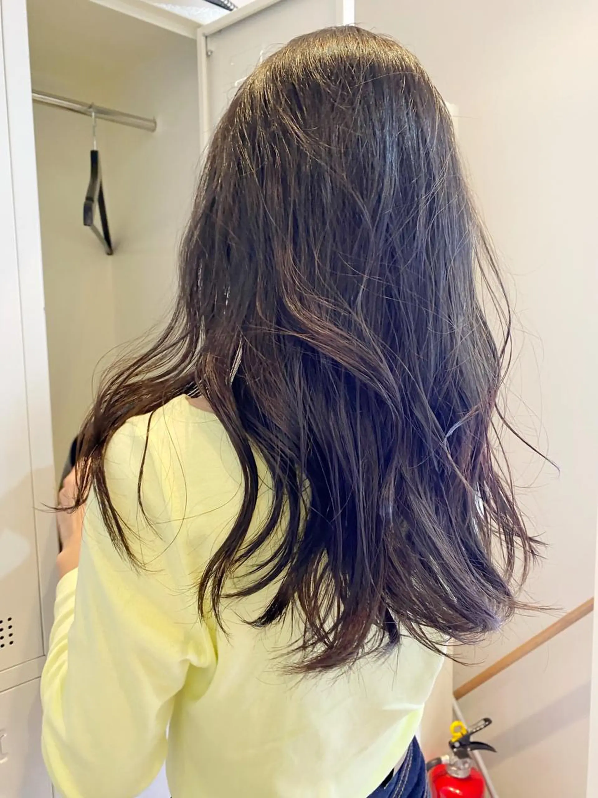 ミディアム カラー パーマ ヘアアレンジ ミディアムパーマ イルミナカラー 髪質改善 似合わせカット 渋谷✨yuto✨全 メニュー得意です🙏のヘアスタイル