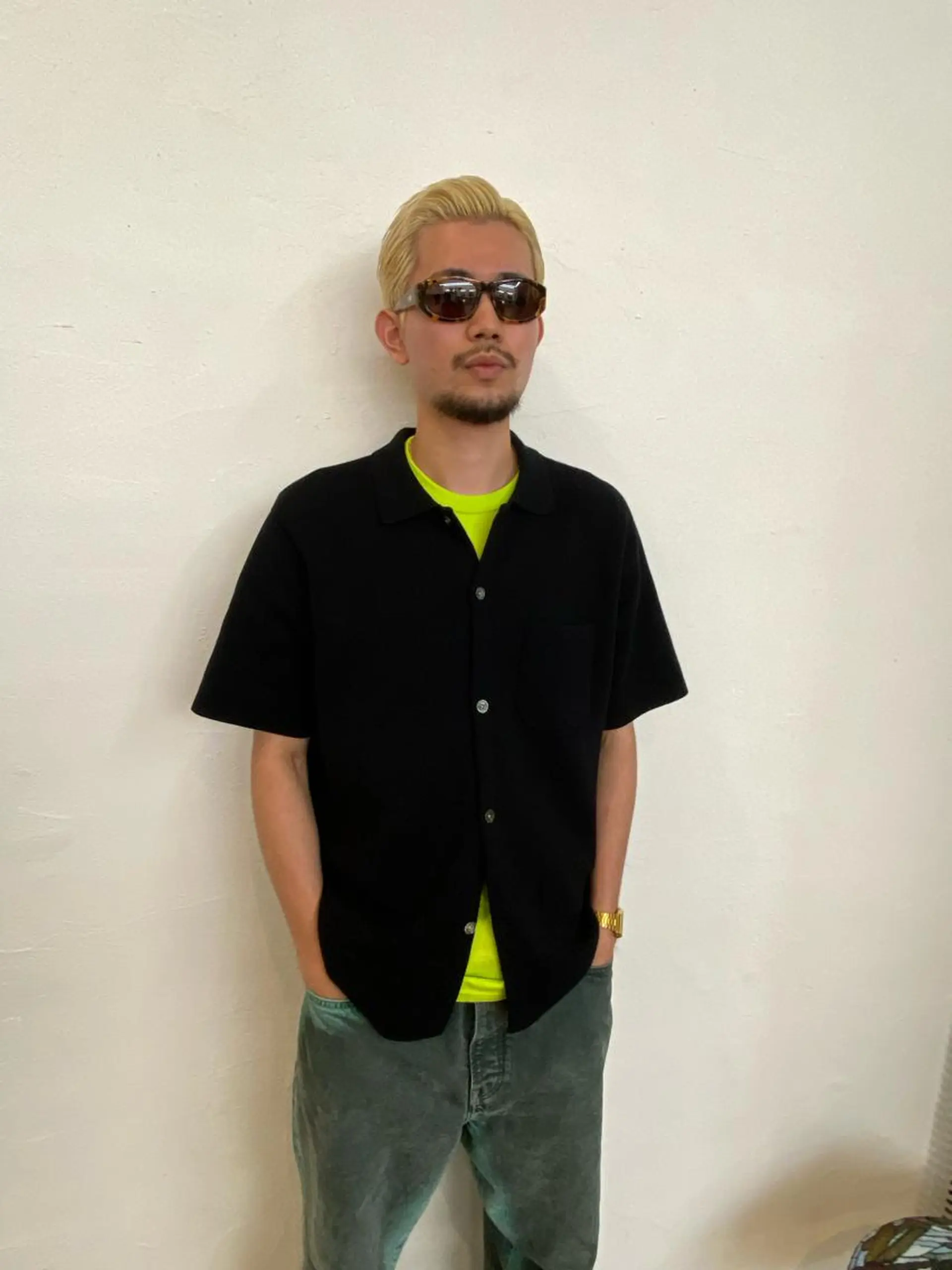 ショート カラー メンズ TRUCKIN UP THE PATH所属・さとう けんたのヘアスタイル