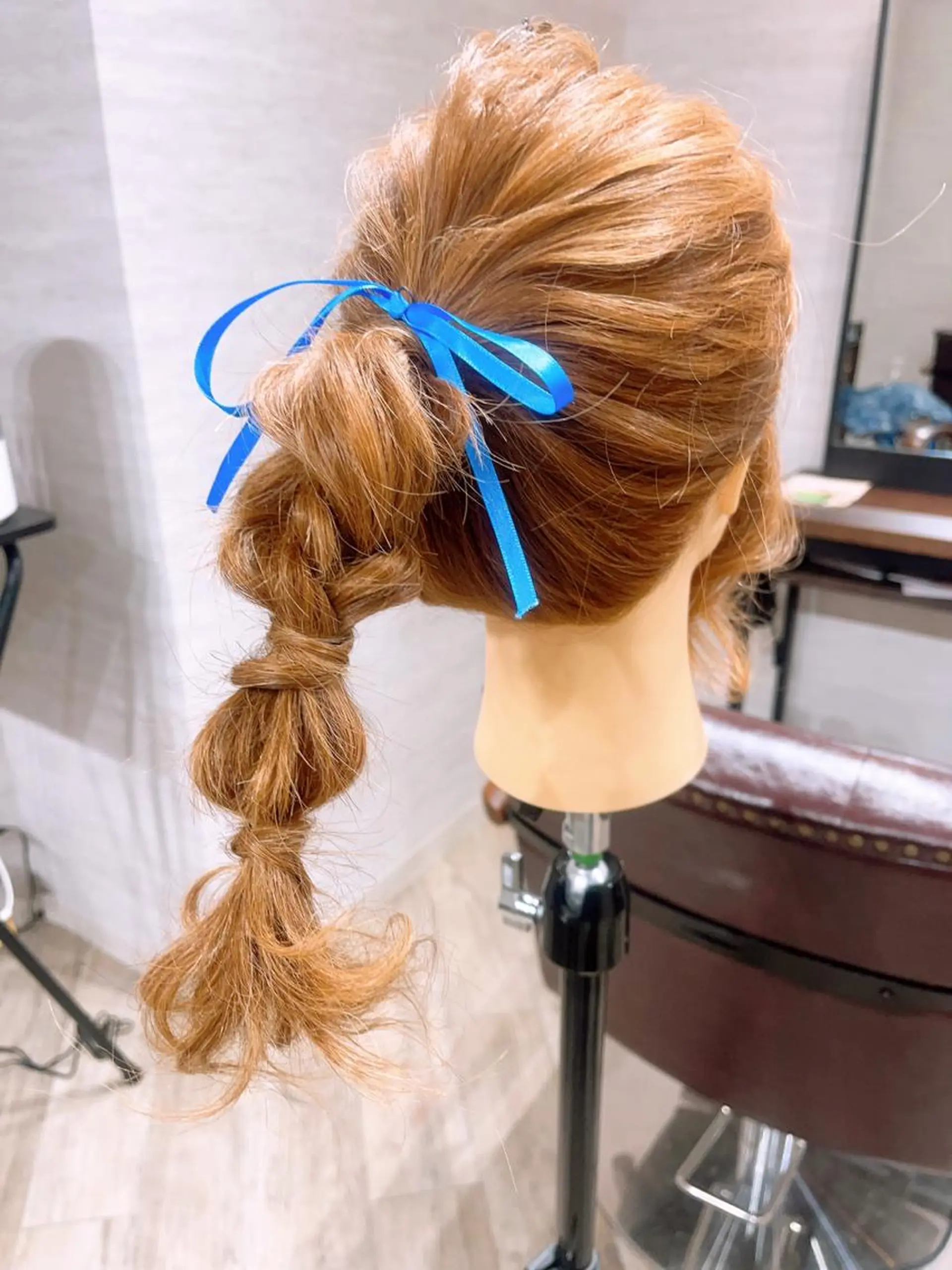 ロング ヘアアレンジ ヘアセット 🫧ぷる艶カラー🫧 Yuubi🦩のヘアスタイル