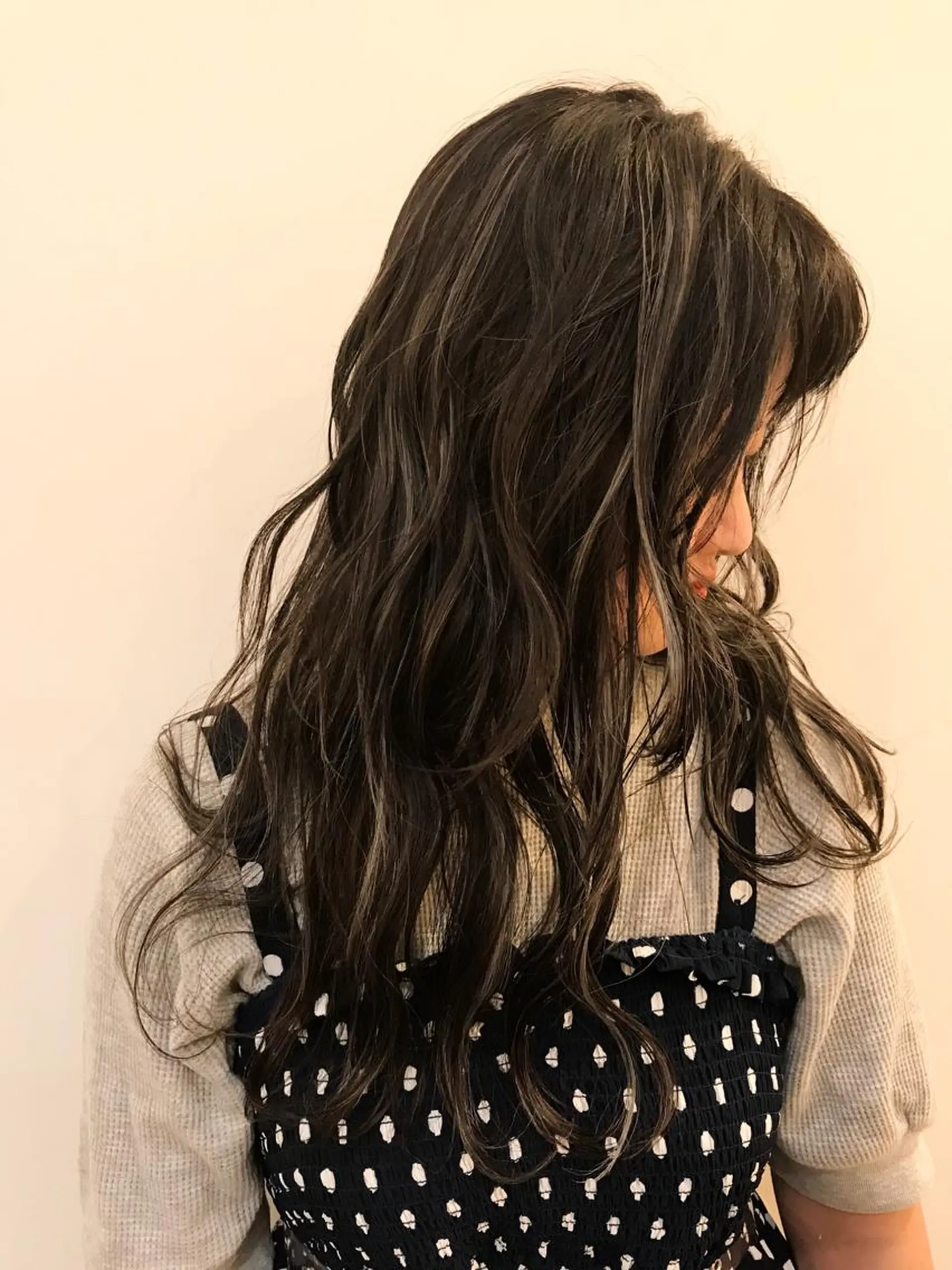 ロング カラー シールエクステ⭐️ オオミタクヤのヘアスタイル