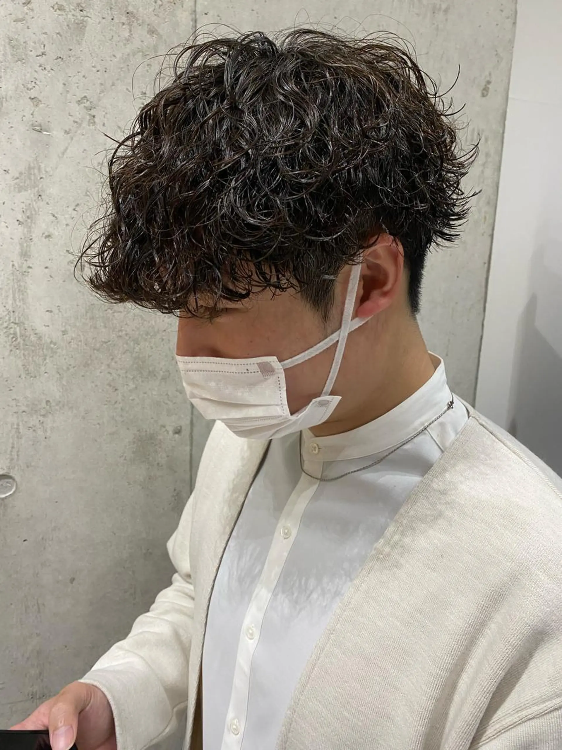 パーマ メンズ カット パーマ トリートメント Dxxxx III所属・オシャレ女性目線の 大人メンズ❁⃘*.ﾟのヘアスタイル