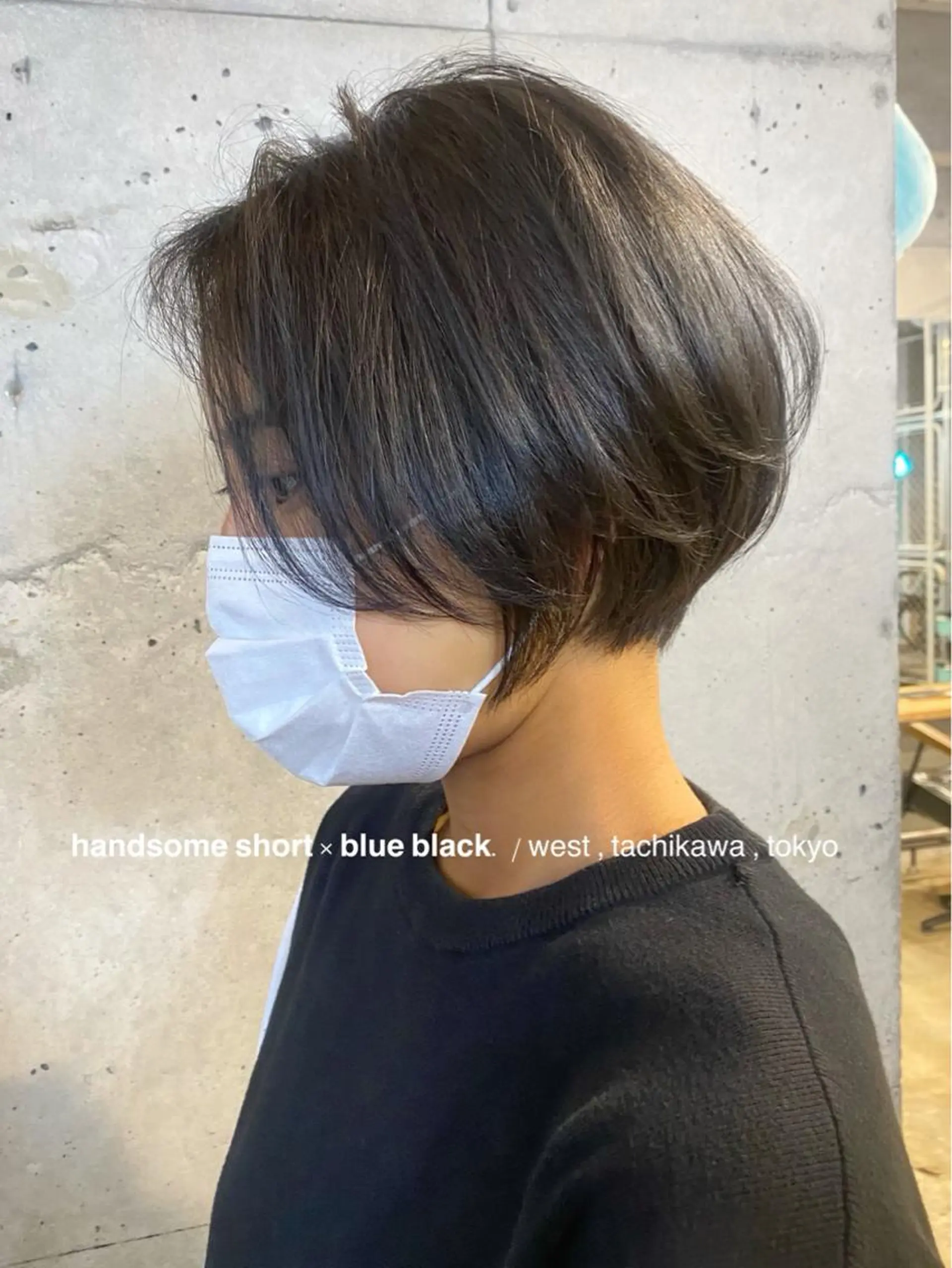 ショート カラー ハンサムショート 丸みショート 学生 ショートヘア 竹嶌 健吾のヘアスタイル