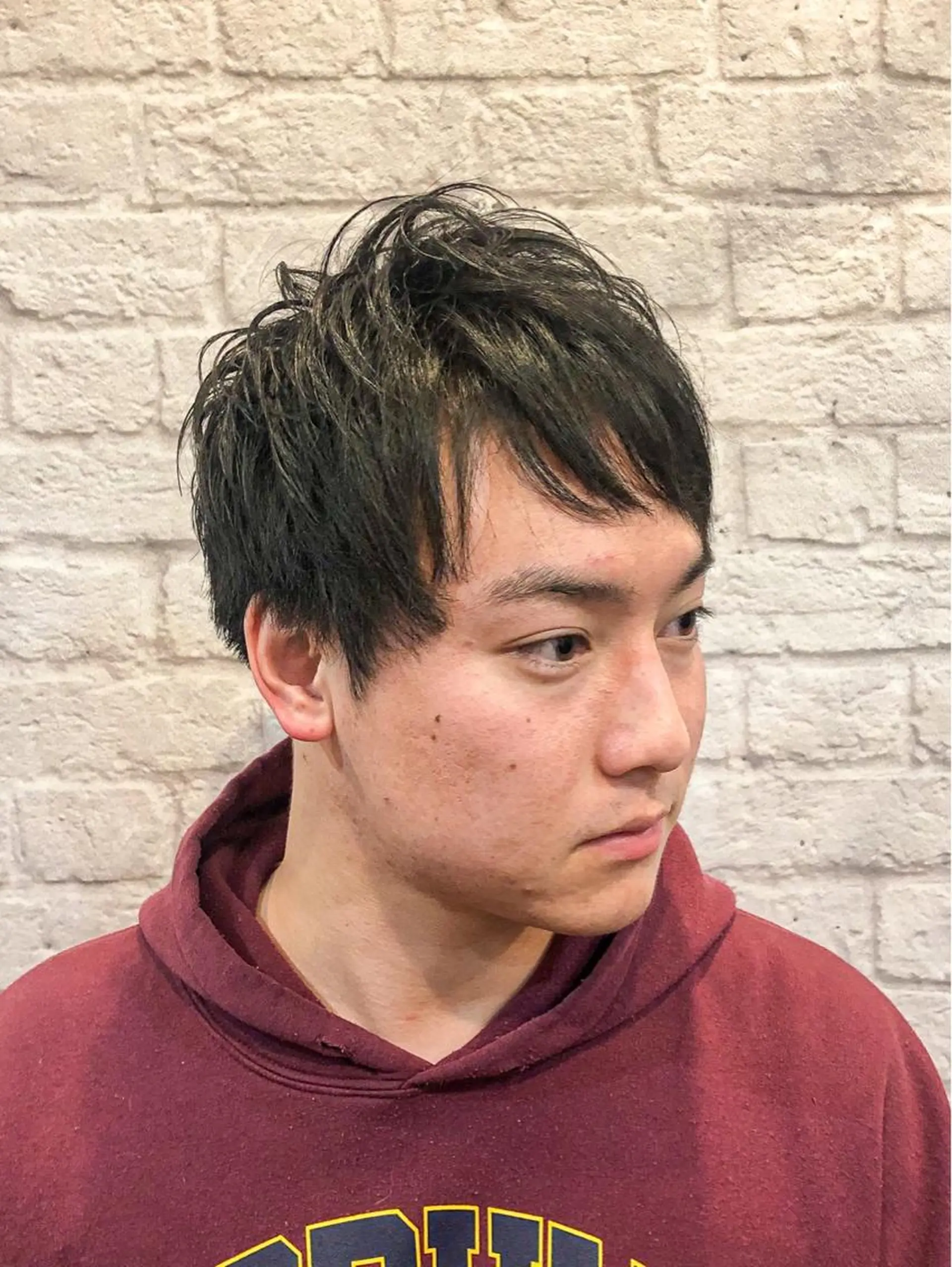 ショート メンズ 銀座マツナガ新宿野村ビル店所属・女性理容師 佐藤優菜のヘアスタイル