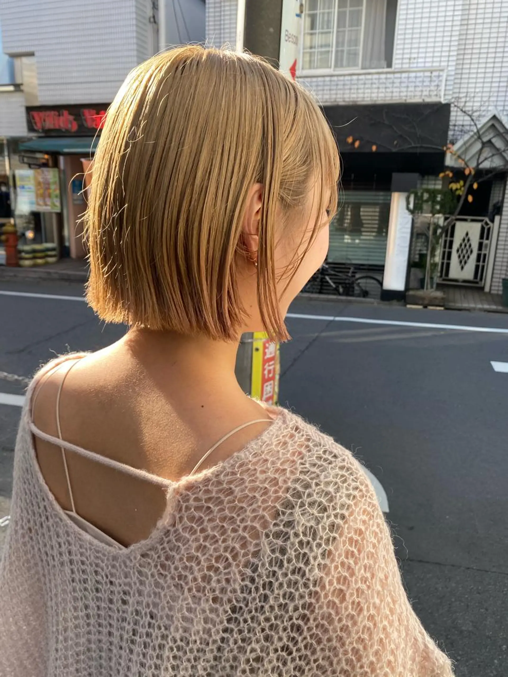 ショート カラー パーマ ヘアアレンジ ボブ 西山梨々【12/1〜 産休を頂きます🎀】のヘアスタイル