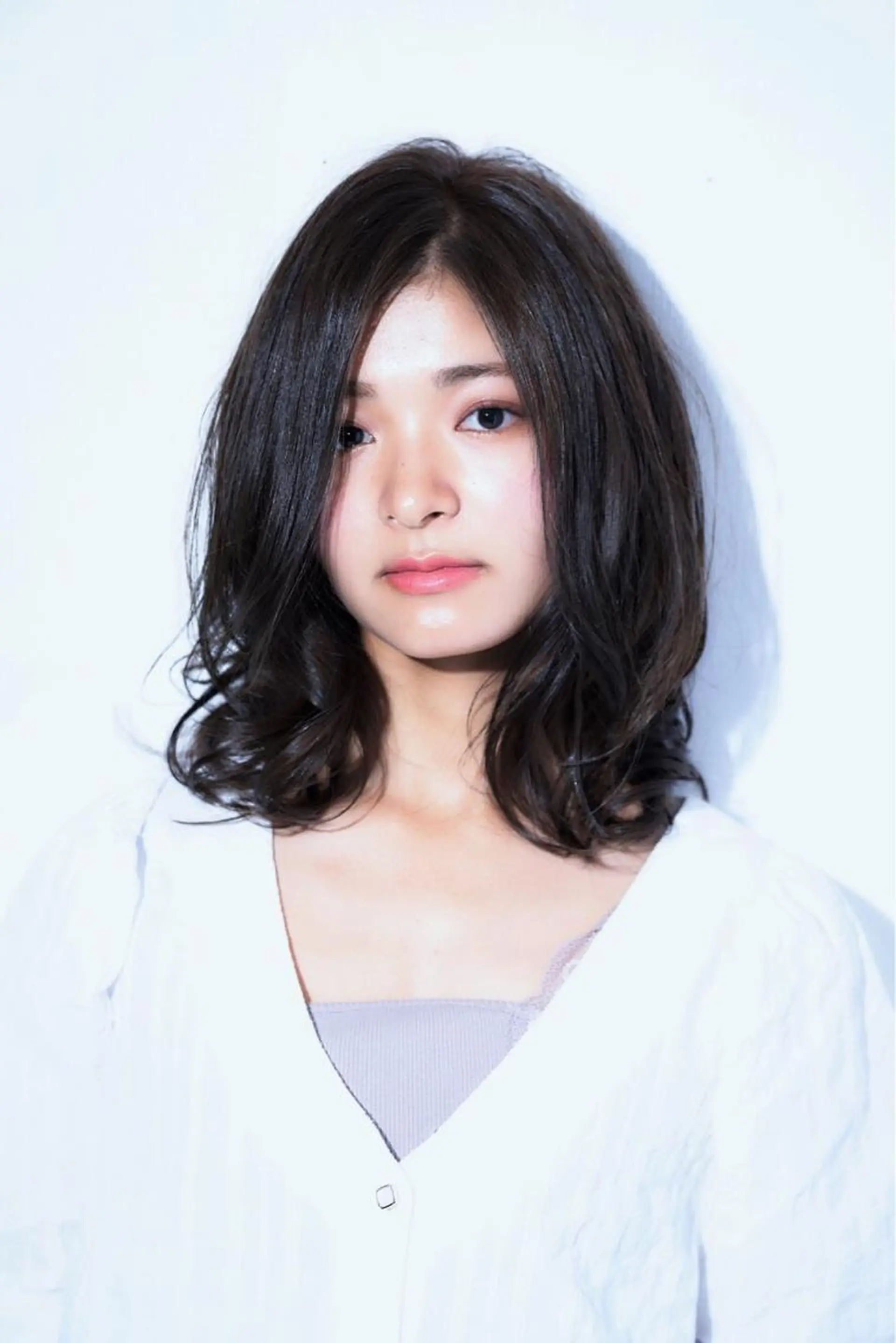 セミロング カラー パーマ 年間1500人担当 代表 南一路のヘアスタイル