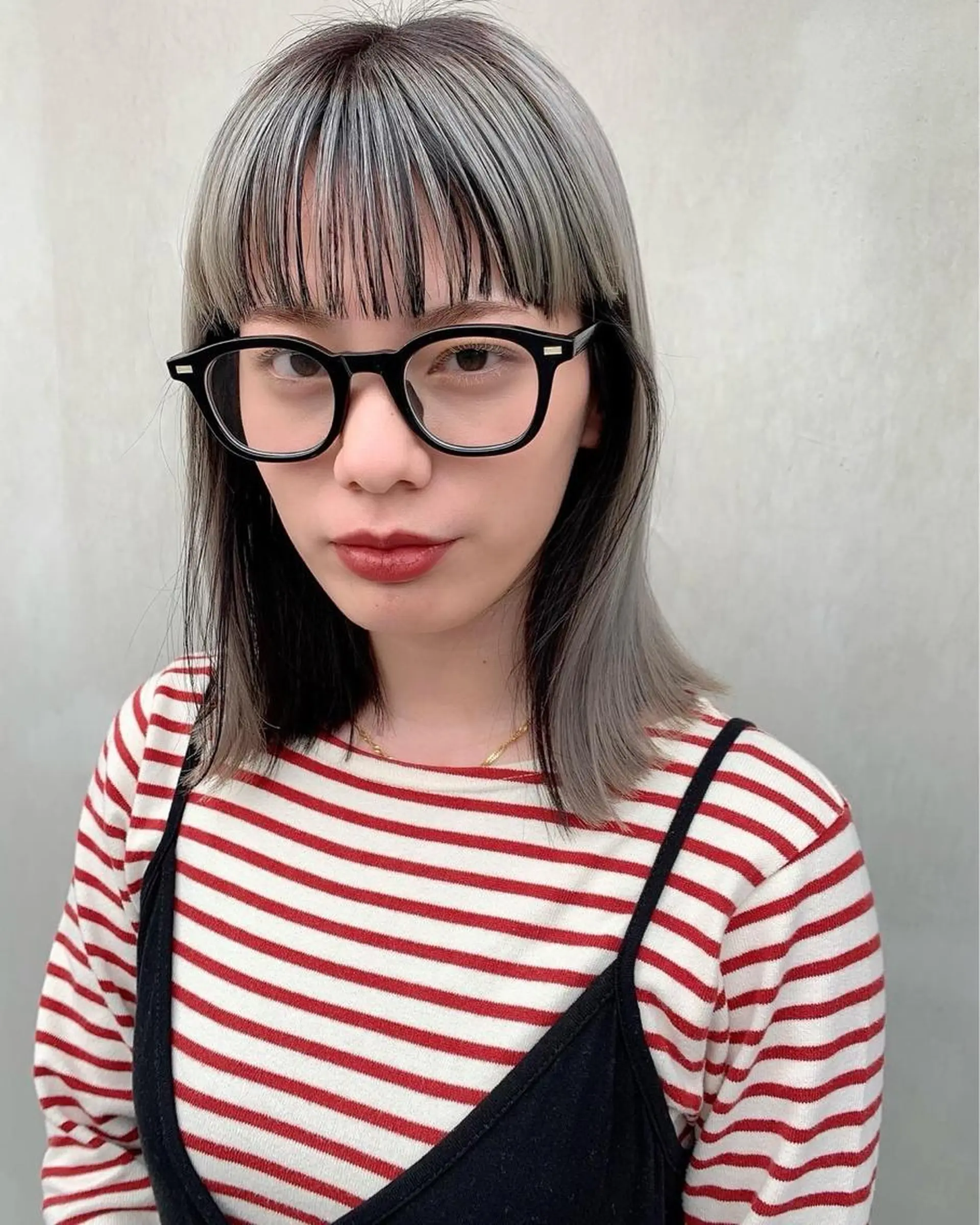 ミディアム カラー ボブ yuga/ パーマのヘアスタイル