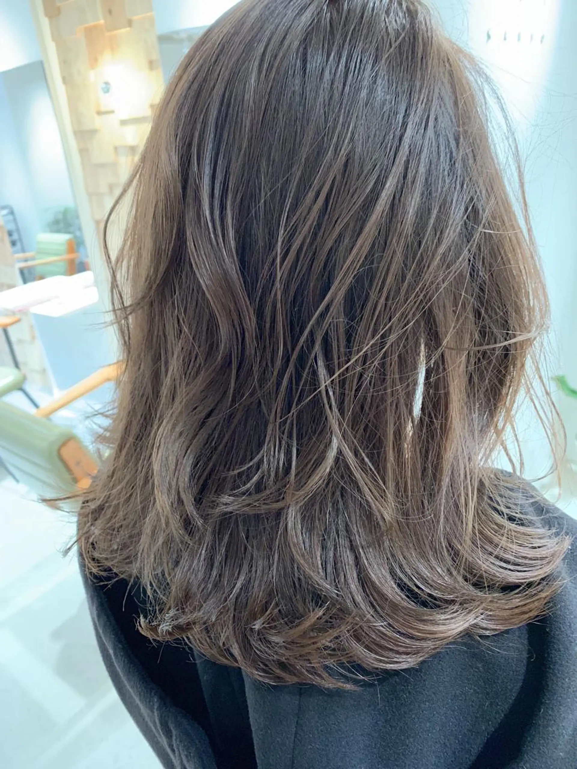 ミディアム カラー グレージュ DUMBO所属・【完全マンツー 恵比寿】佐藤 翔のヘアスタイル