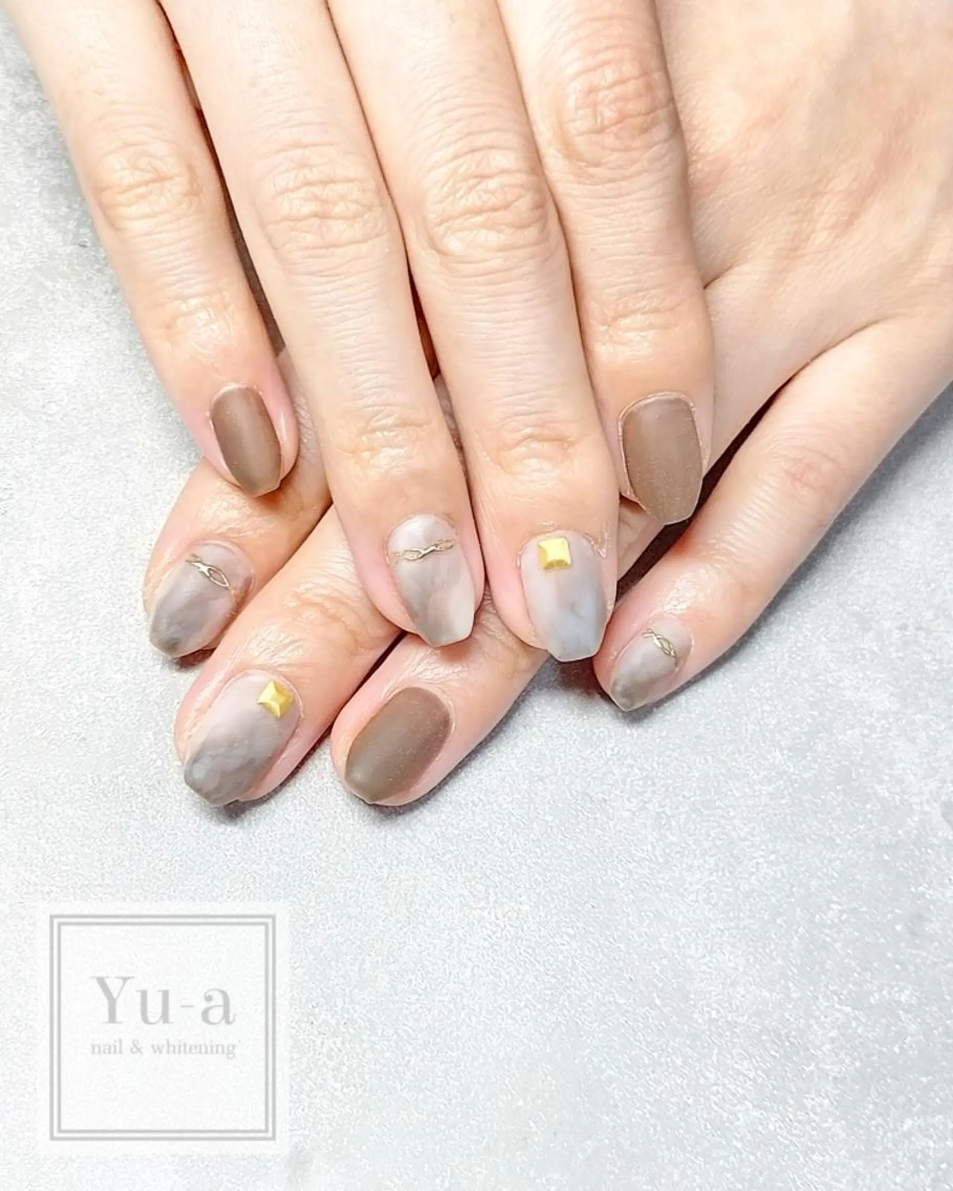 ネイル ハンドネイル yu-a☆  ネイル ＆ホワイトニングのネイルデザイン