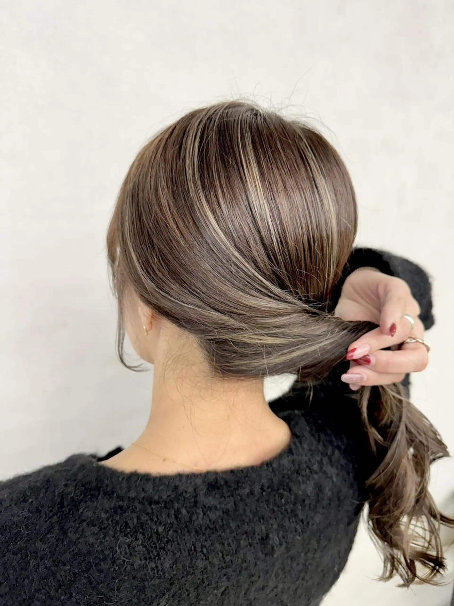 カラー ロング ヘアアレンジ 透明感カラー ハイライトカラー ハイライト 髪質改善 小顔カット カット ヘアカラー トリートメント 💎ハイライトカラー /髪質改善カラー💎のヘアスタイル