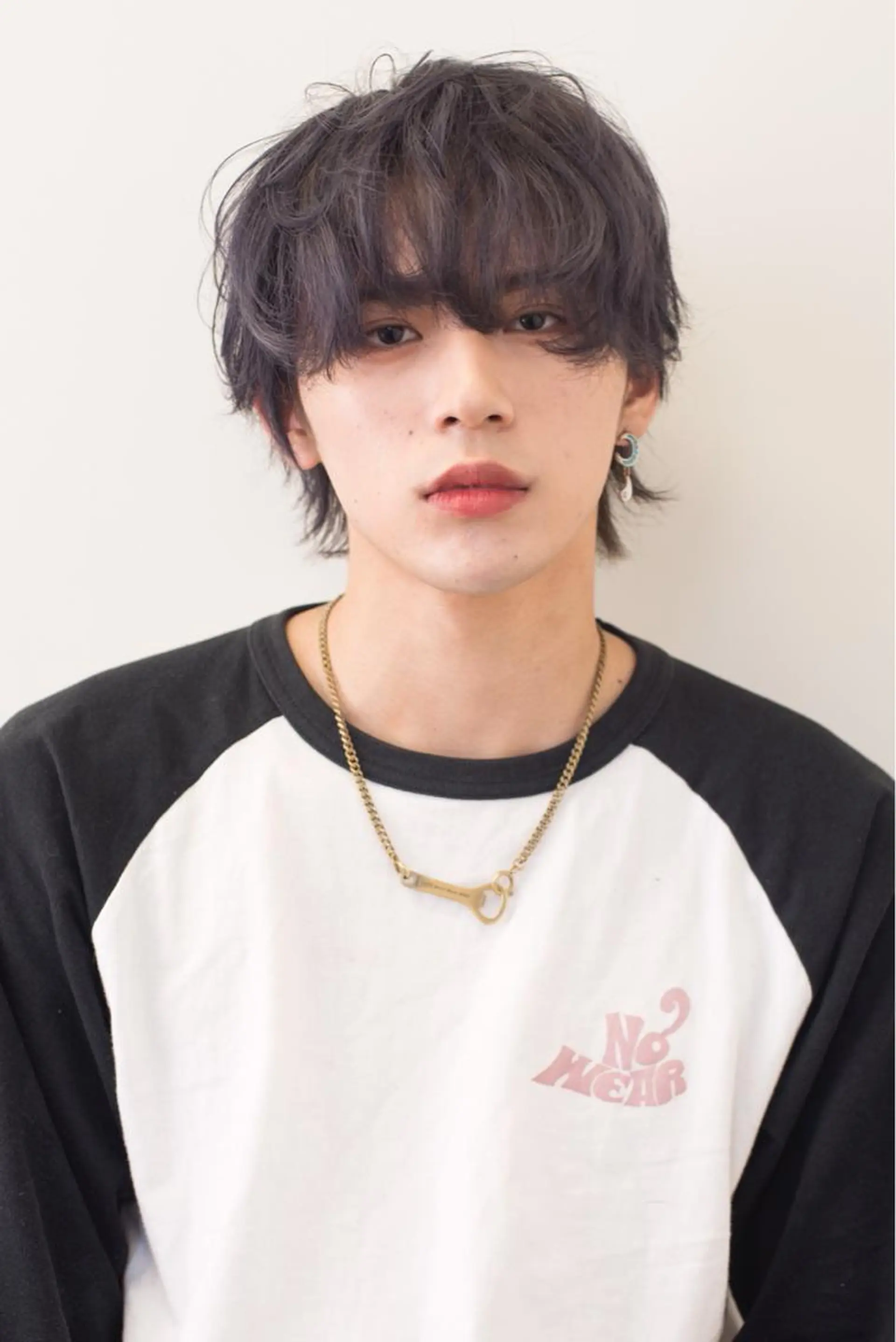 ミディアム カラー 千葉 慎也のヘアスタイル