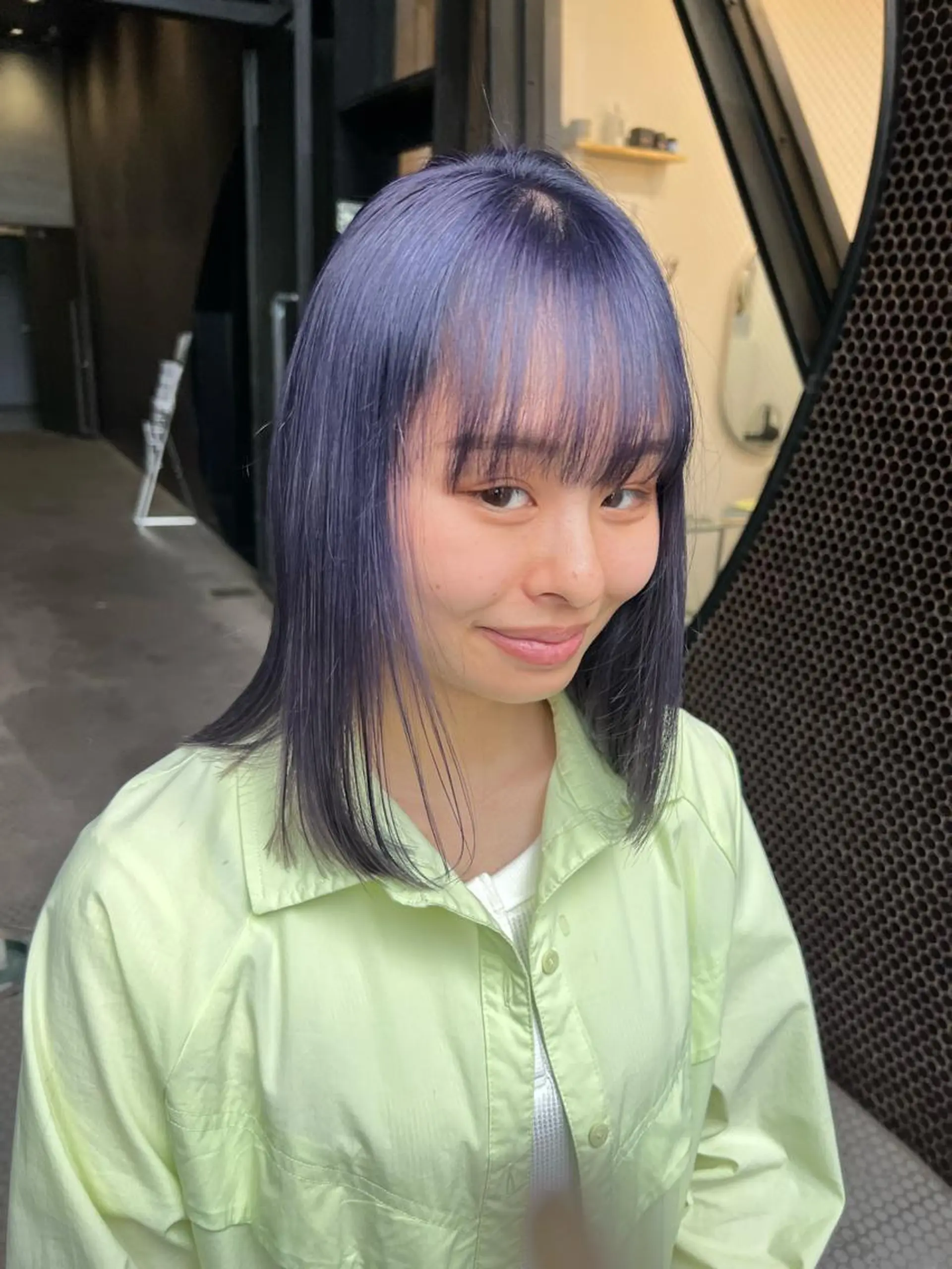 セミロング pippo所属・MIZUKI 〰️🤍のヘアスタイル