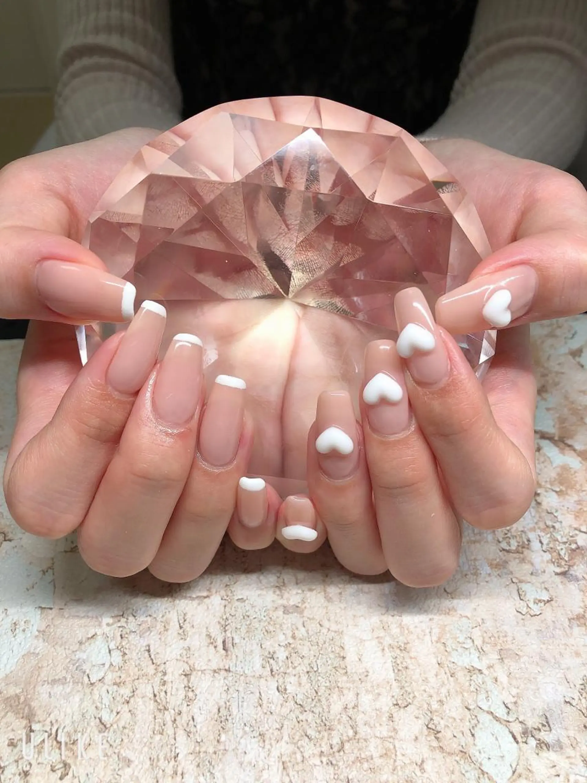 ネイル アートネイル フレンチネイル ジェルネイル グラデーション 韓国ネイル Nail room Bimano所属・Bimano seica♡+°のネイルデザイン