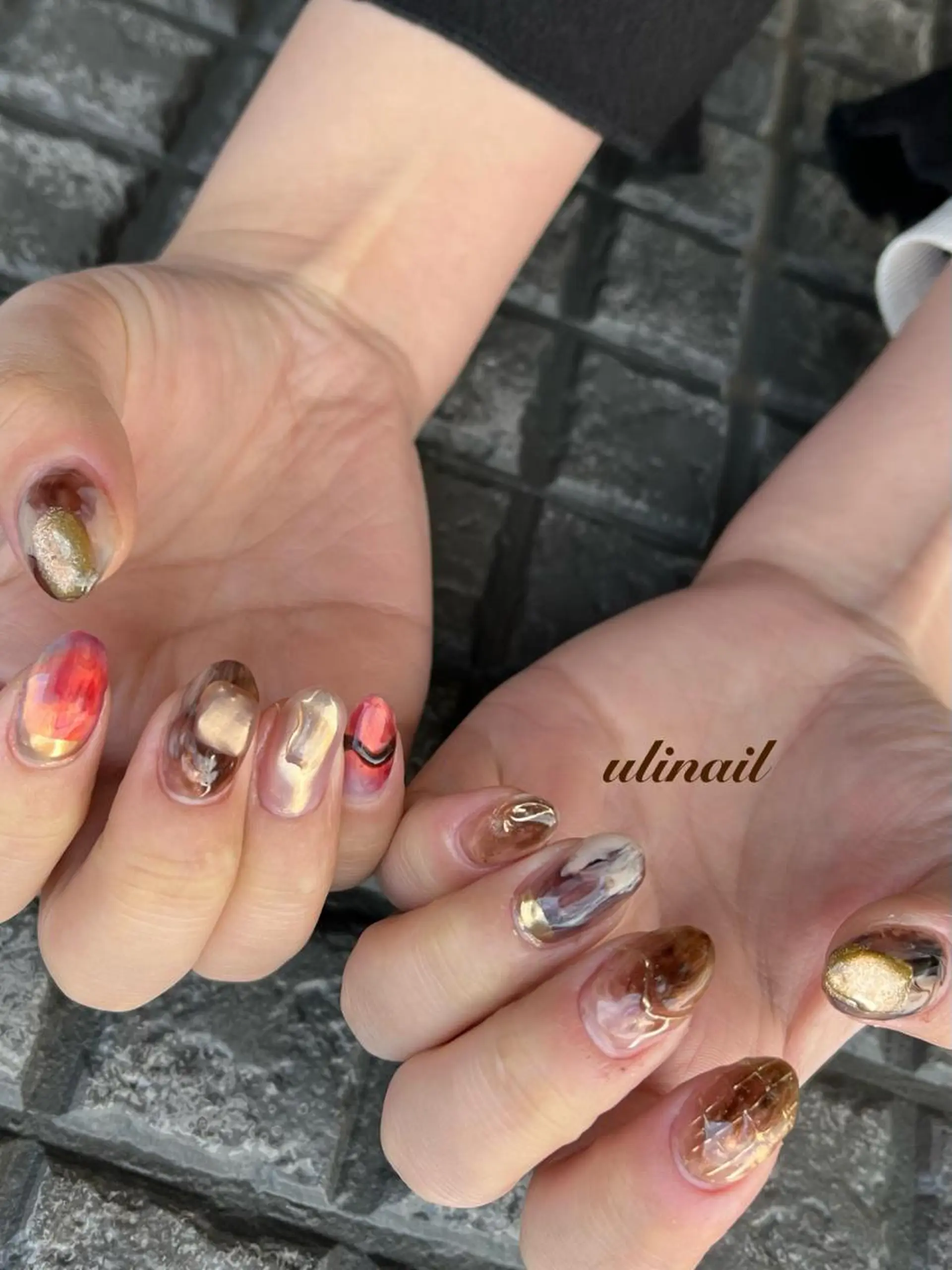 ネイル ハンドネイル ulinail （ウリネイル）のネイルデザイン