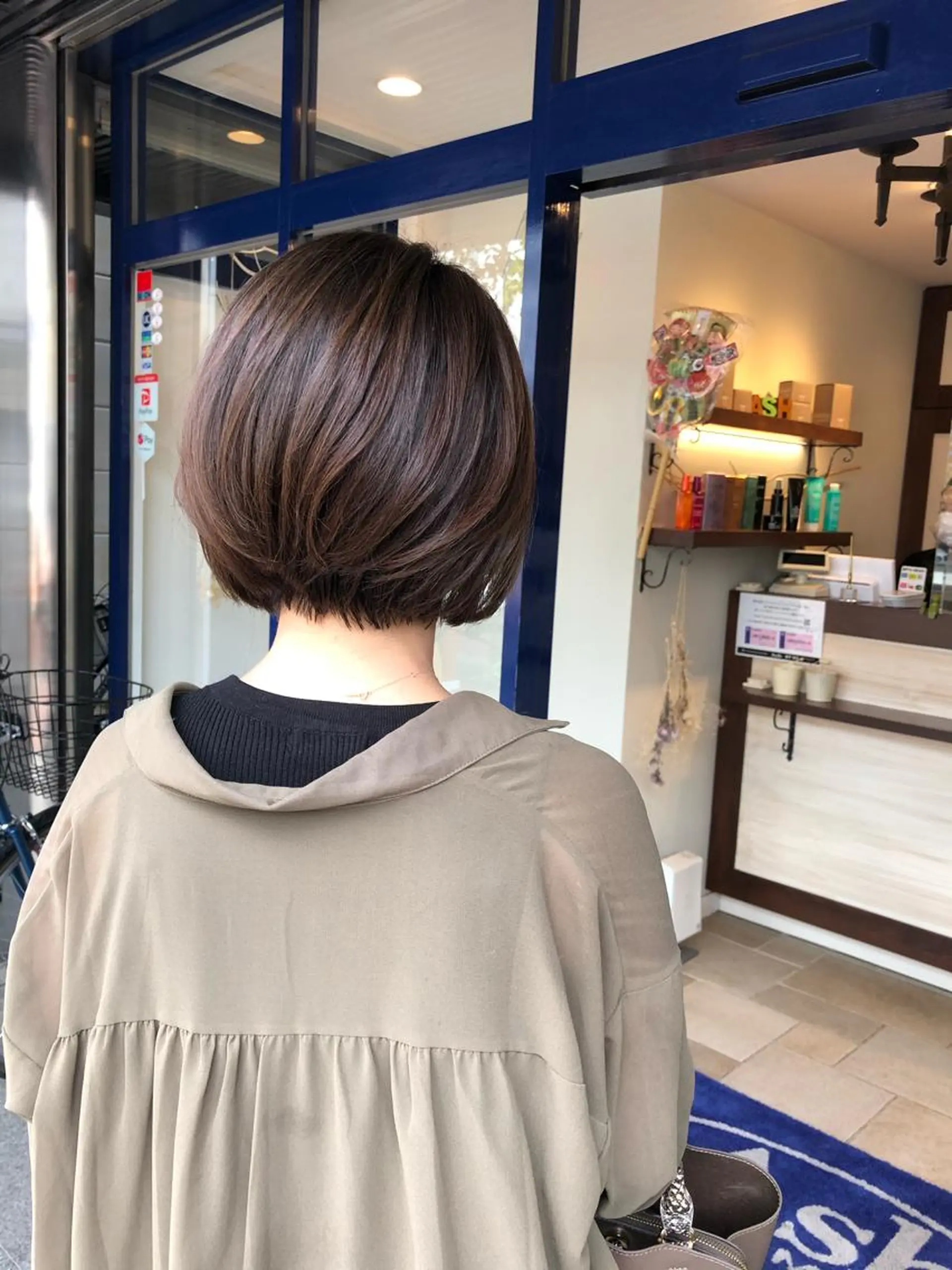ショート ショートボブ ボブ ショートヘア 『Ash久が原MG』 水野 翼のヘアスタイル