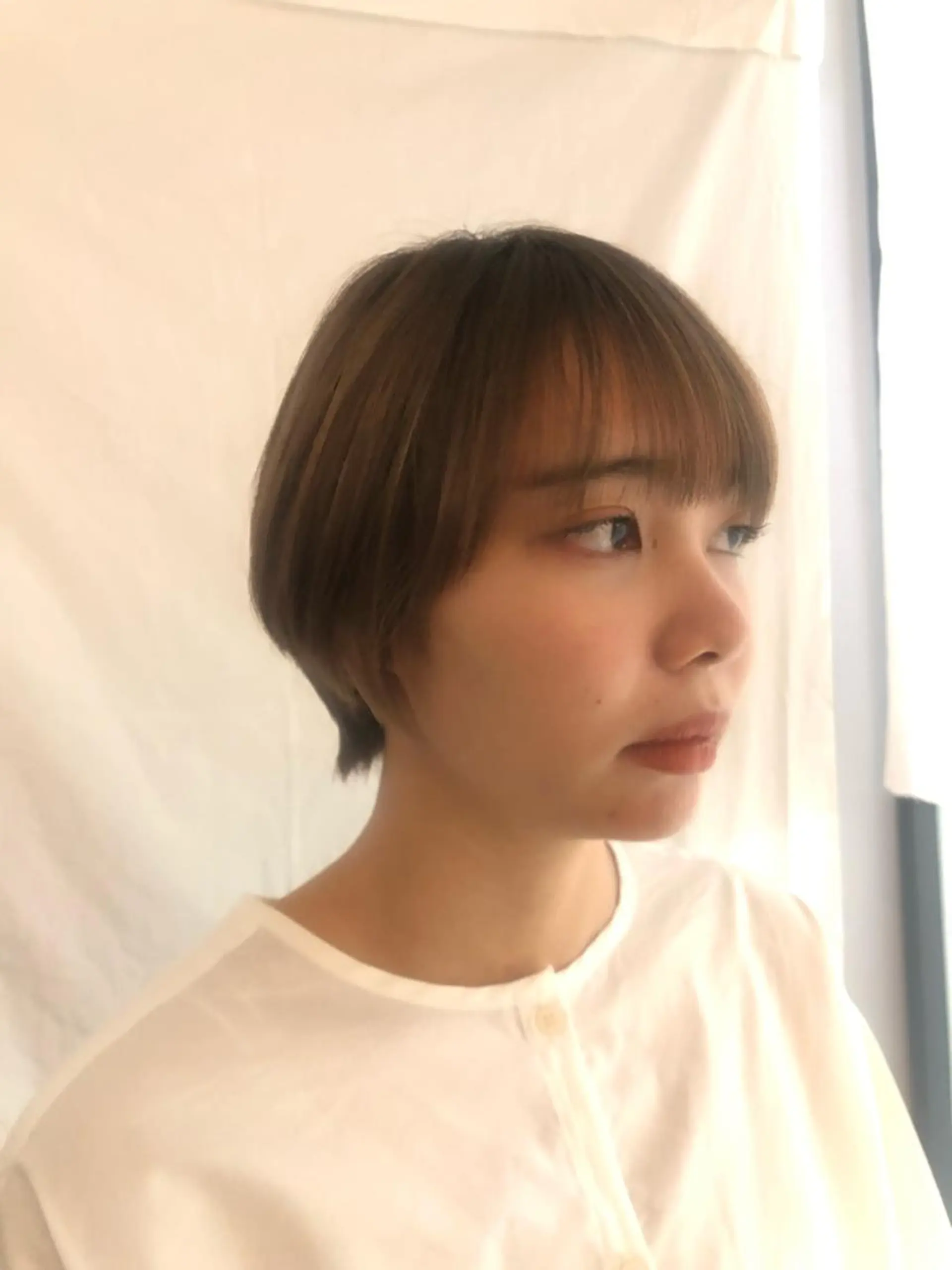 ショート カラー 丸みショート ショートヘア Ｈａｉｒ’ｓ Ｇａｌｌeｒｙ所属・✨堺東駅近✨阪上 沙織のヘアスタイル