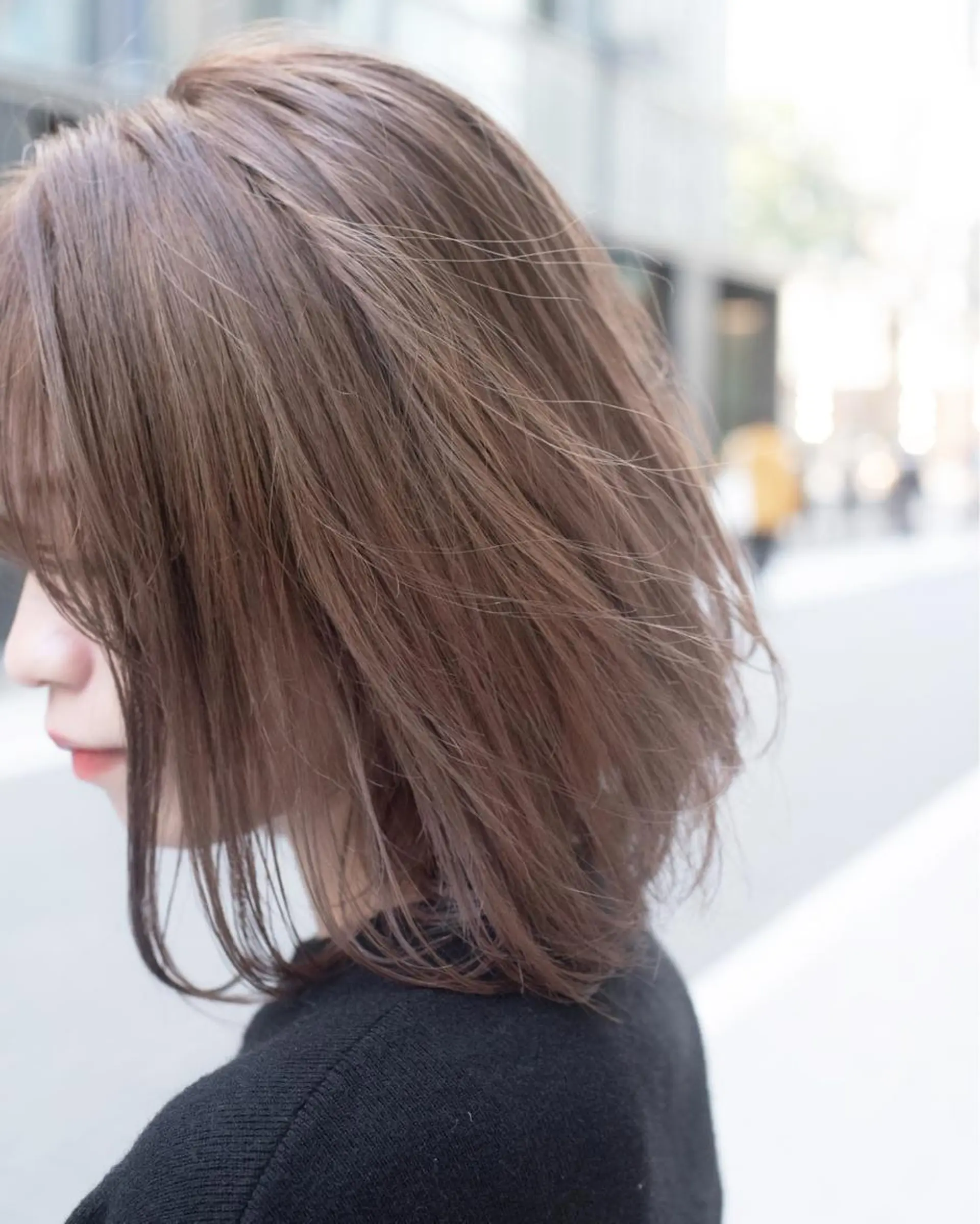 ミディアム カラー SALOWIN表参道HOLON所属・土田 啓太のヘアスタイル