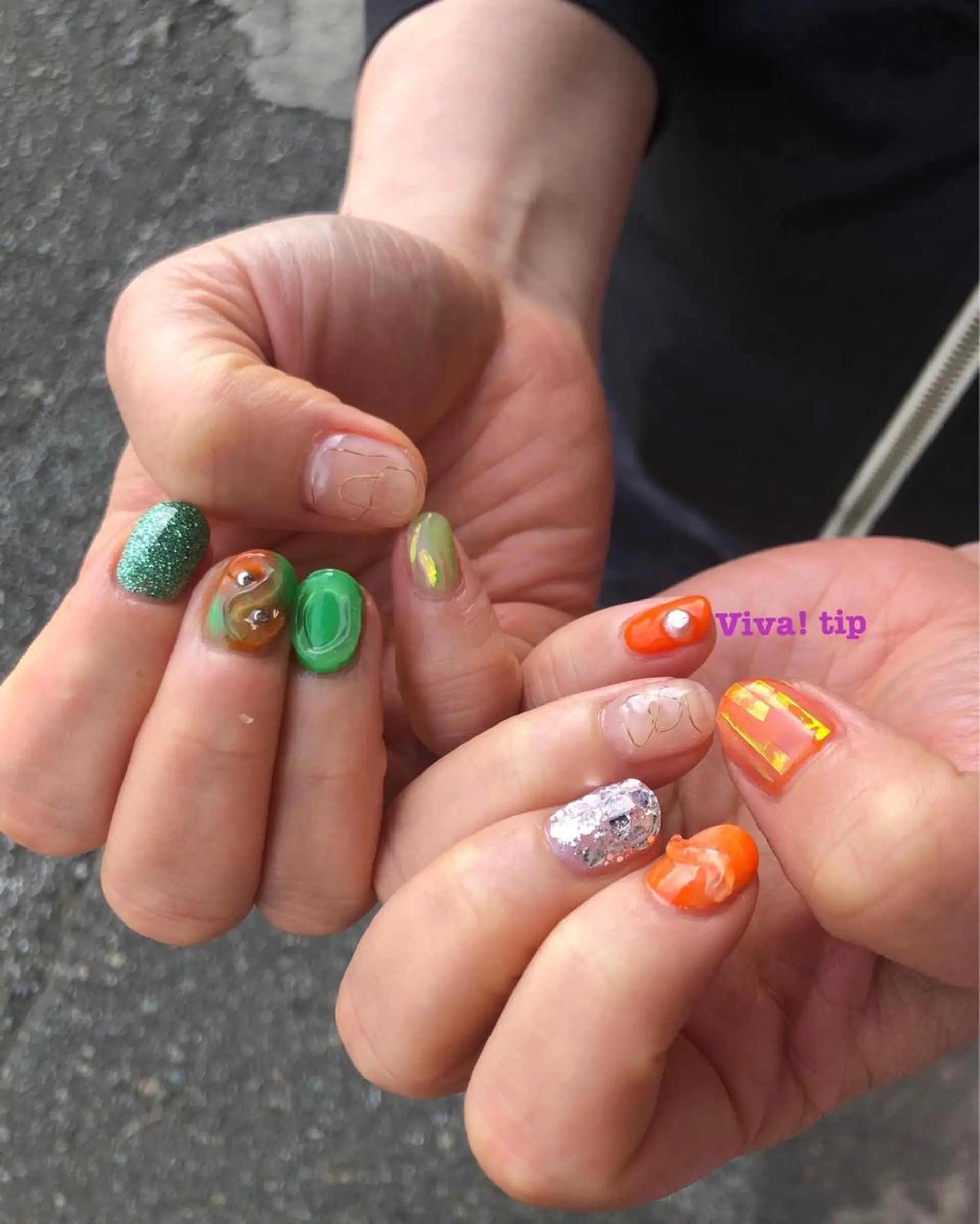 ネイル Viva!tip所属・Viva!tip ビバティップネイルのネイルデザイン