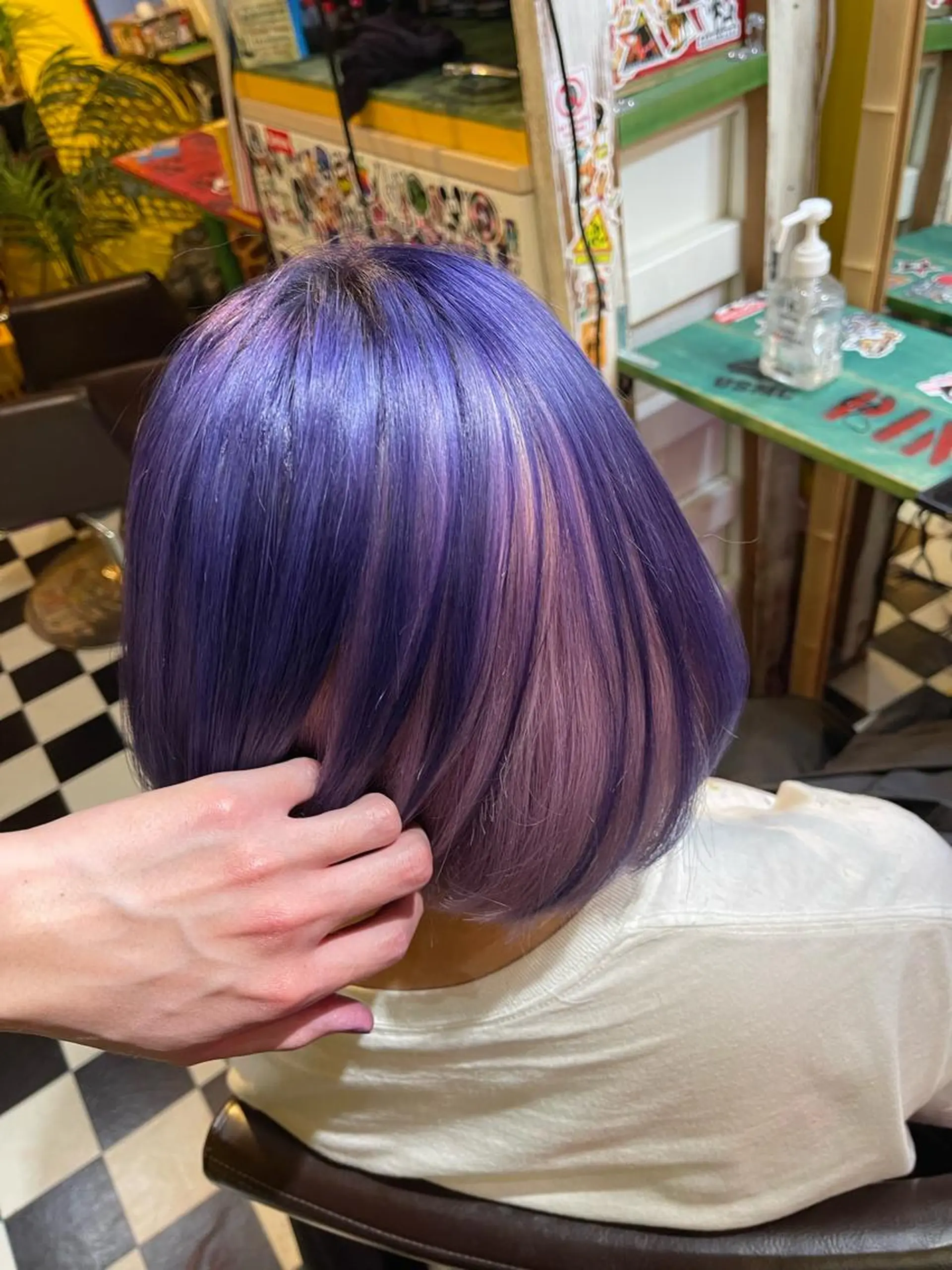 ショート luce所属・千代 夏輝のヘアスタイル