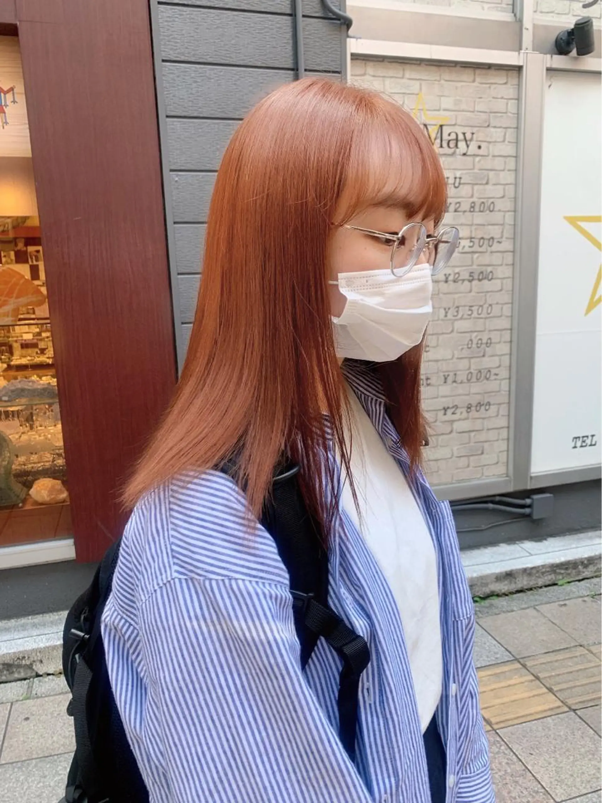 ショート カラー ヘアアレンジ ブリーチなし/ レイヤー🌿runaのヘアスタイル