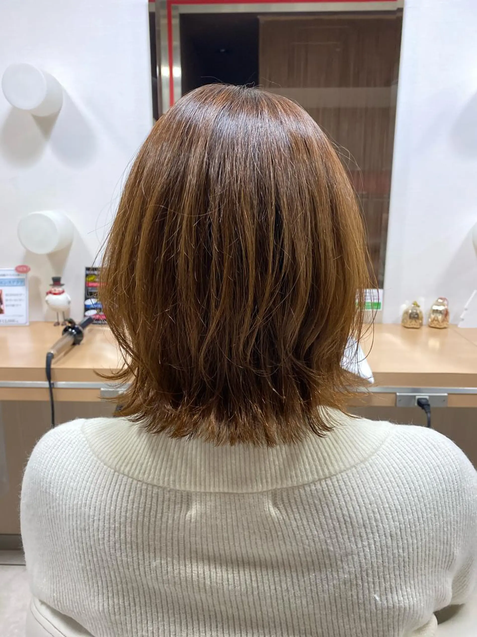 ミディアム 🌟ROUGE 🧸おびつななみのヘアスタイル