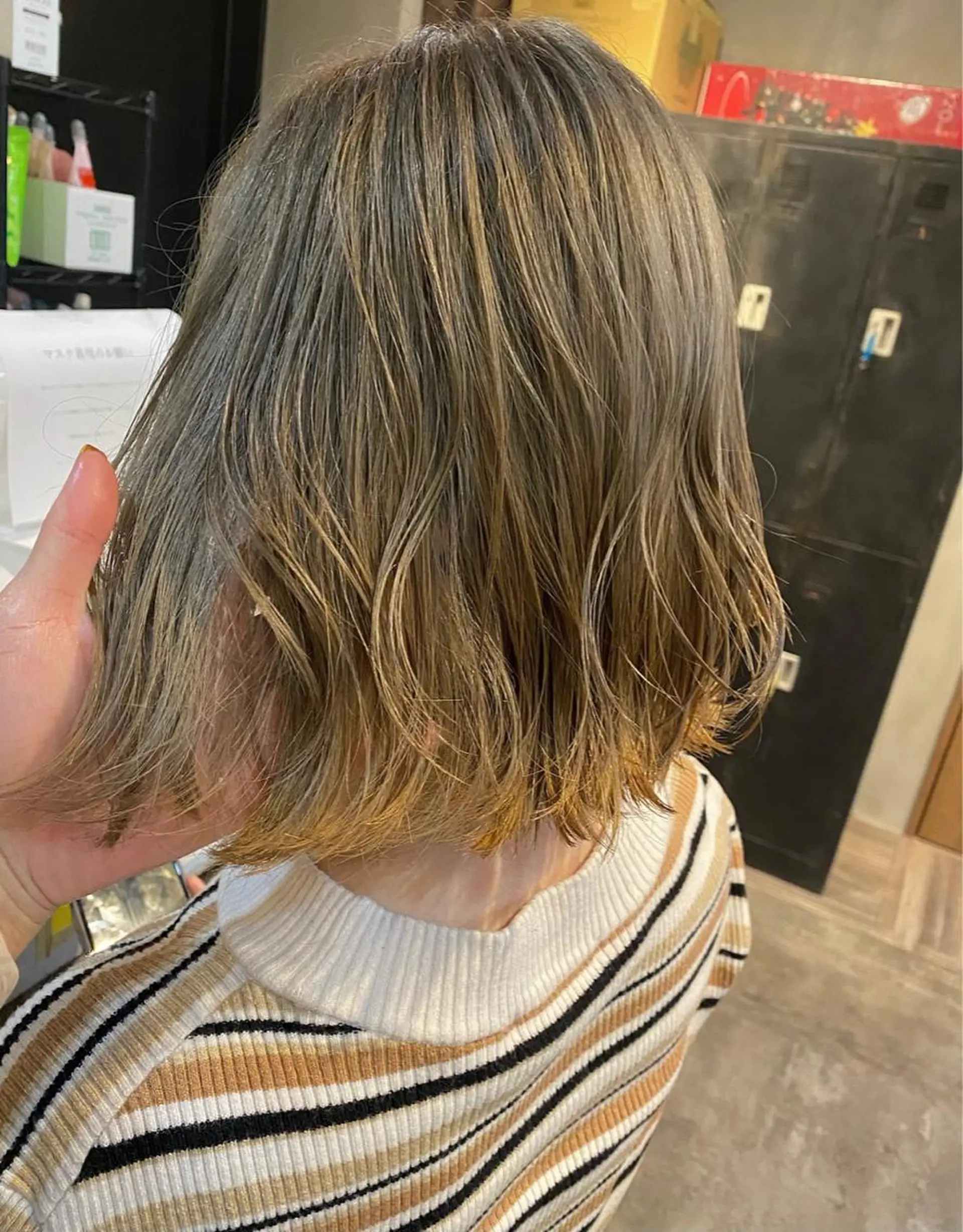 ミディアム ヘアカラー トリートメント sail所属・sail ミウのヘアスタイル