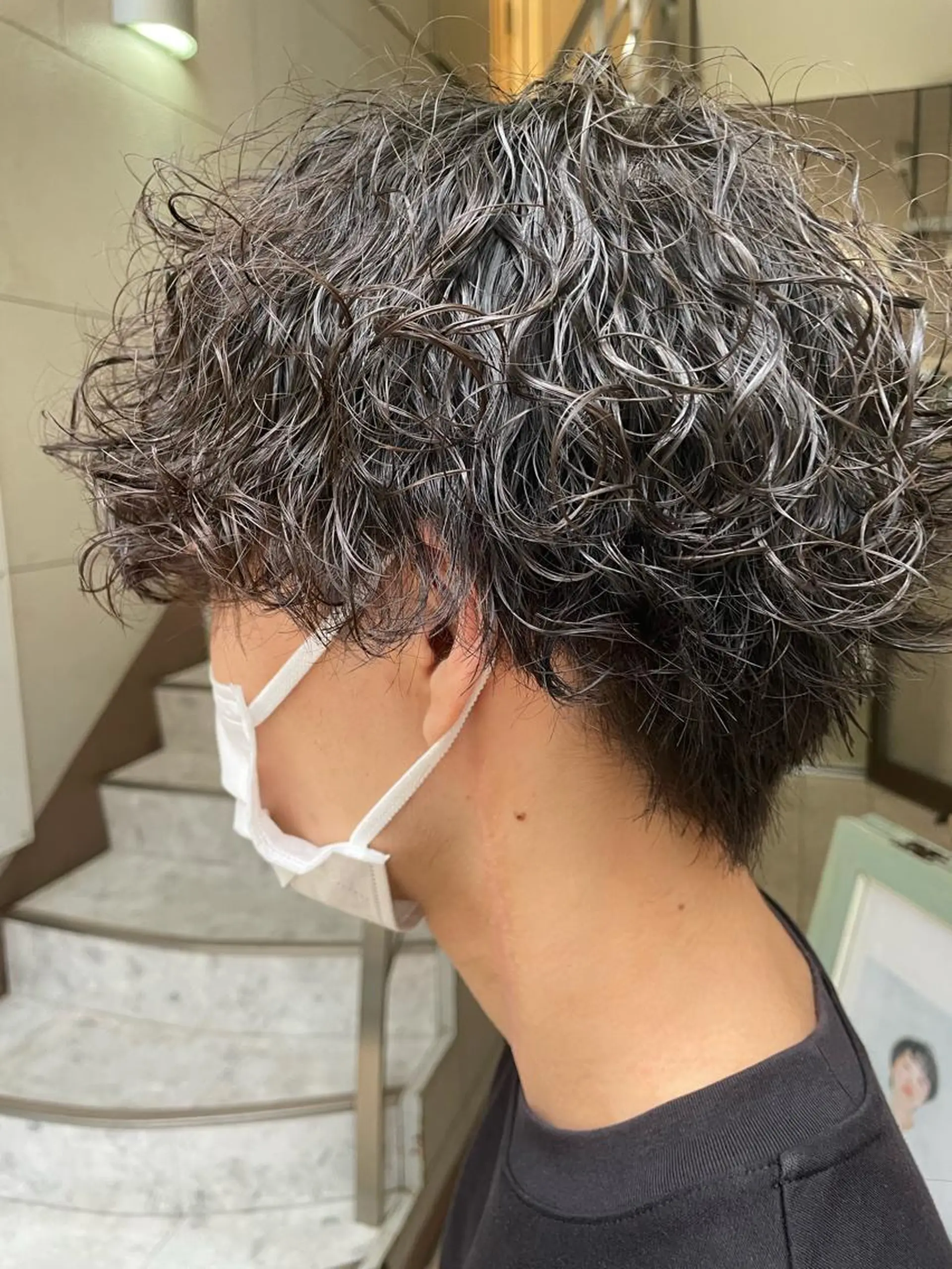 ショート パーマ メンズ 辻堂メンズ特化 YU-YAのヘアスタイル