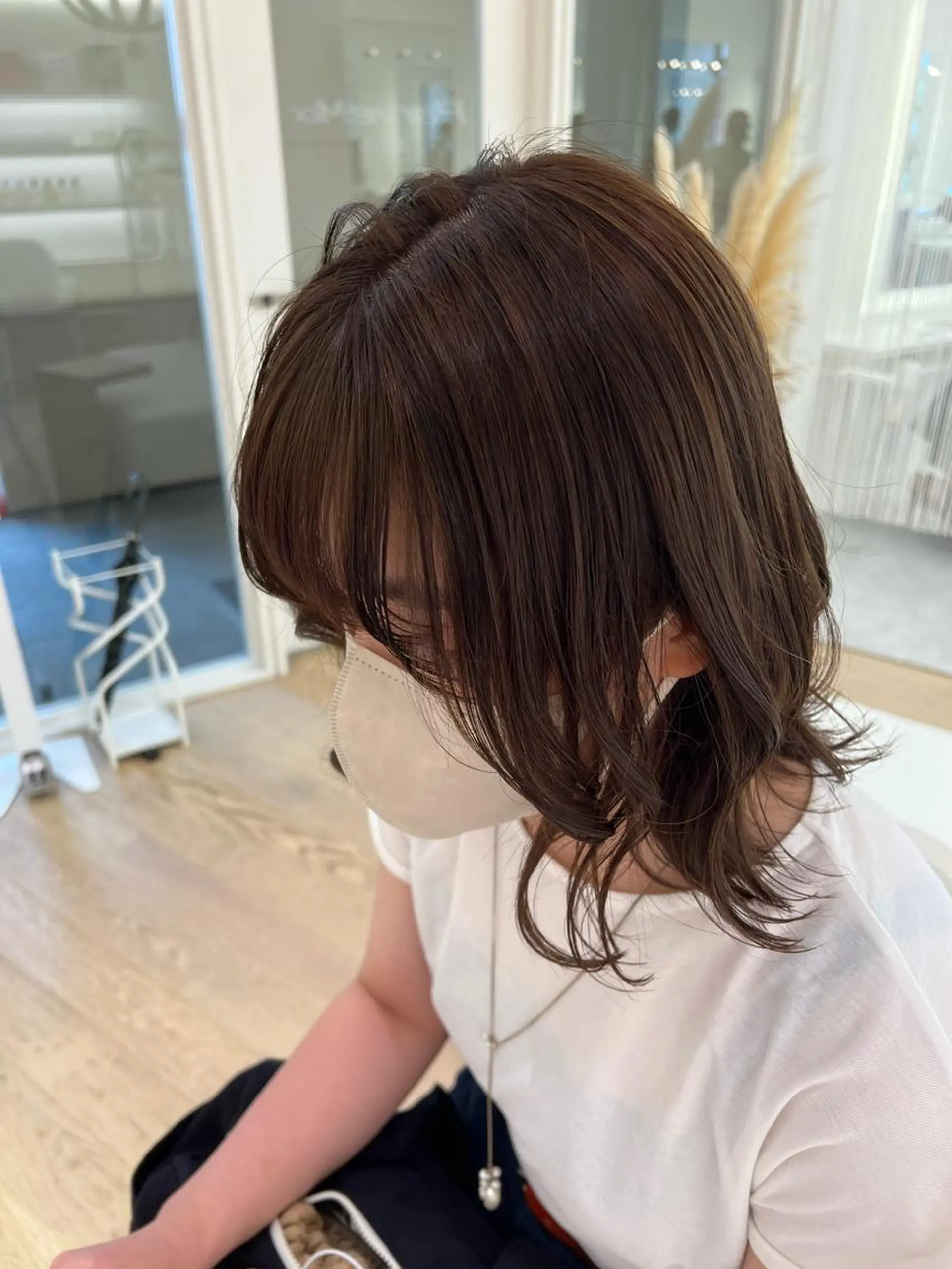 ショート ParveMix 佐々木梨紗🤍のヘアスタイル