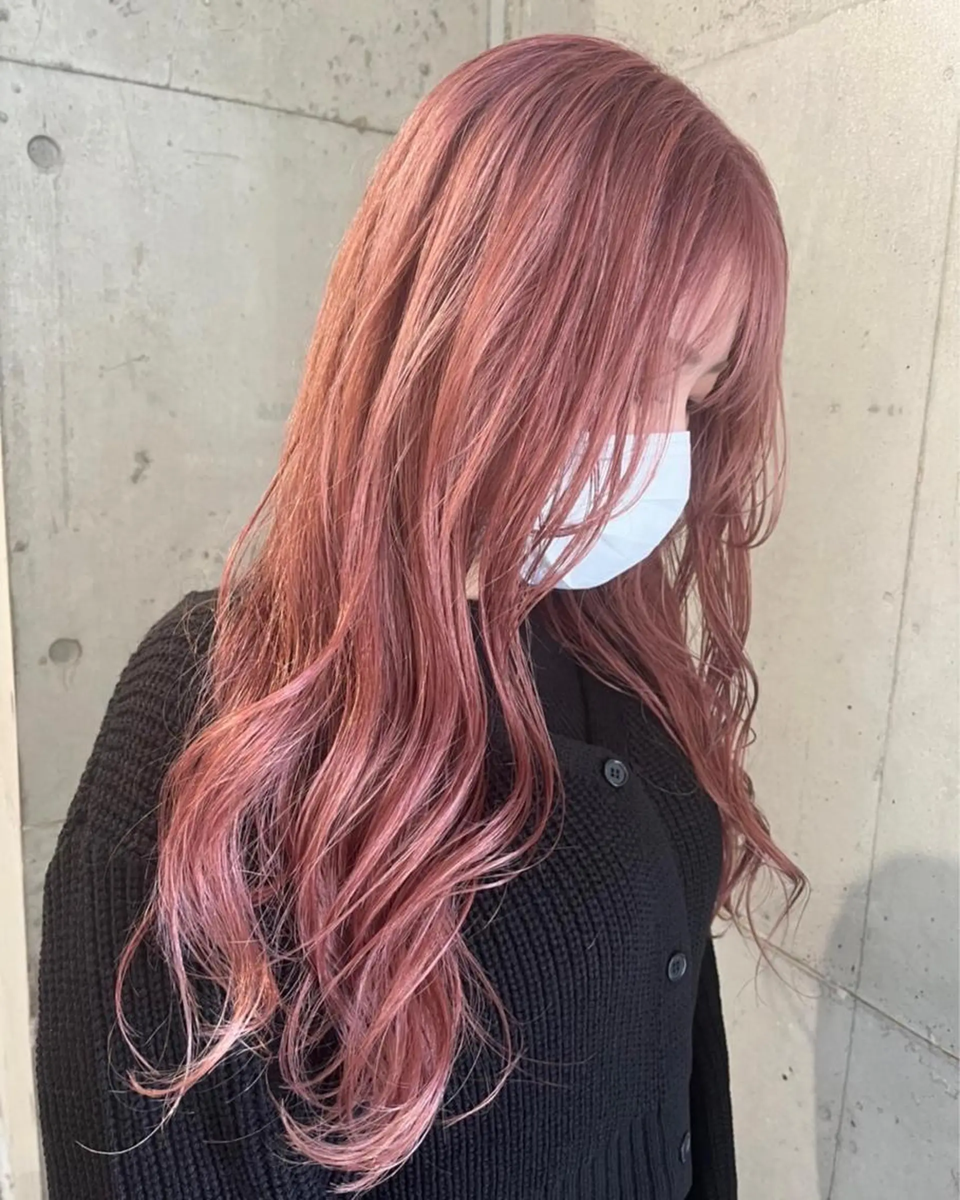 ロング カラー バレイヤージュ ブリーチ ケアブリーチ ハイライトカラー インナーカラー ヘアカラー トリートメント lani 天神大名/ブリーチのヘアスタイル