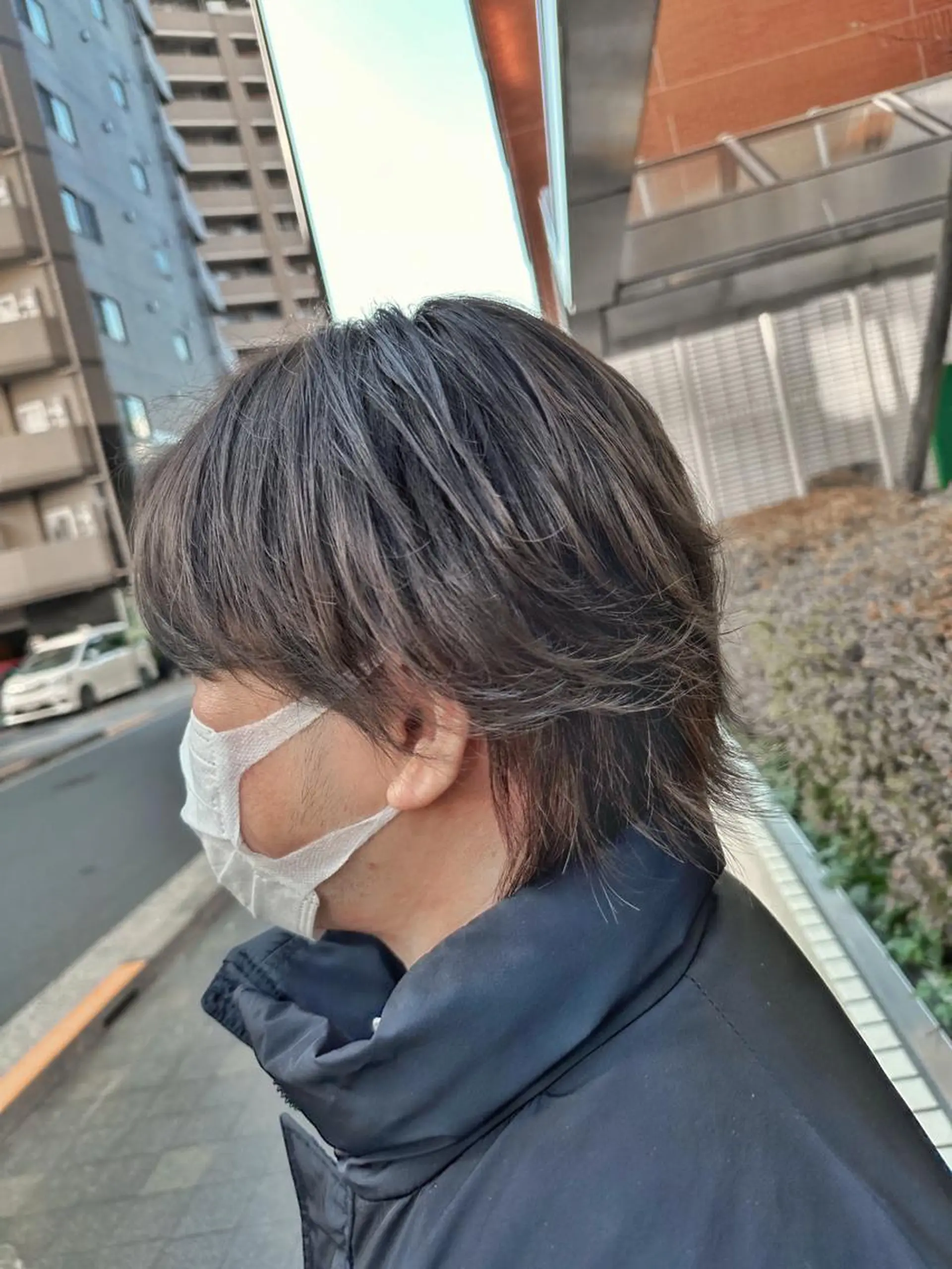 ショート カラー メンズ メンズパーマ 本多のヘアスタイル