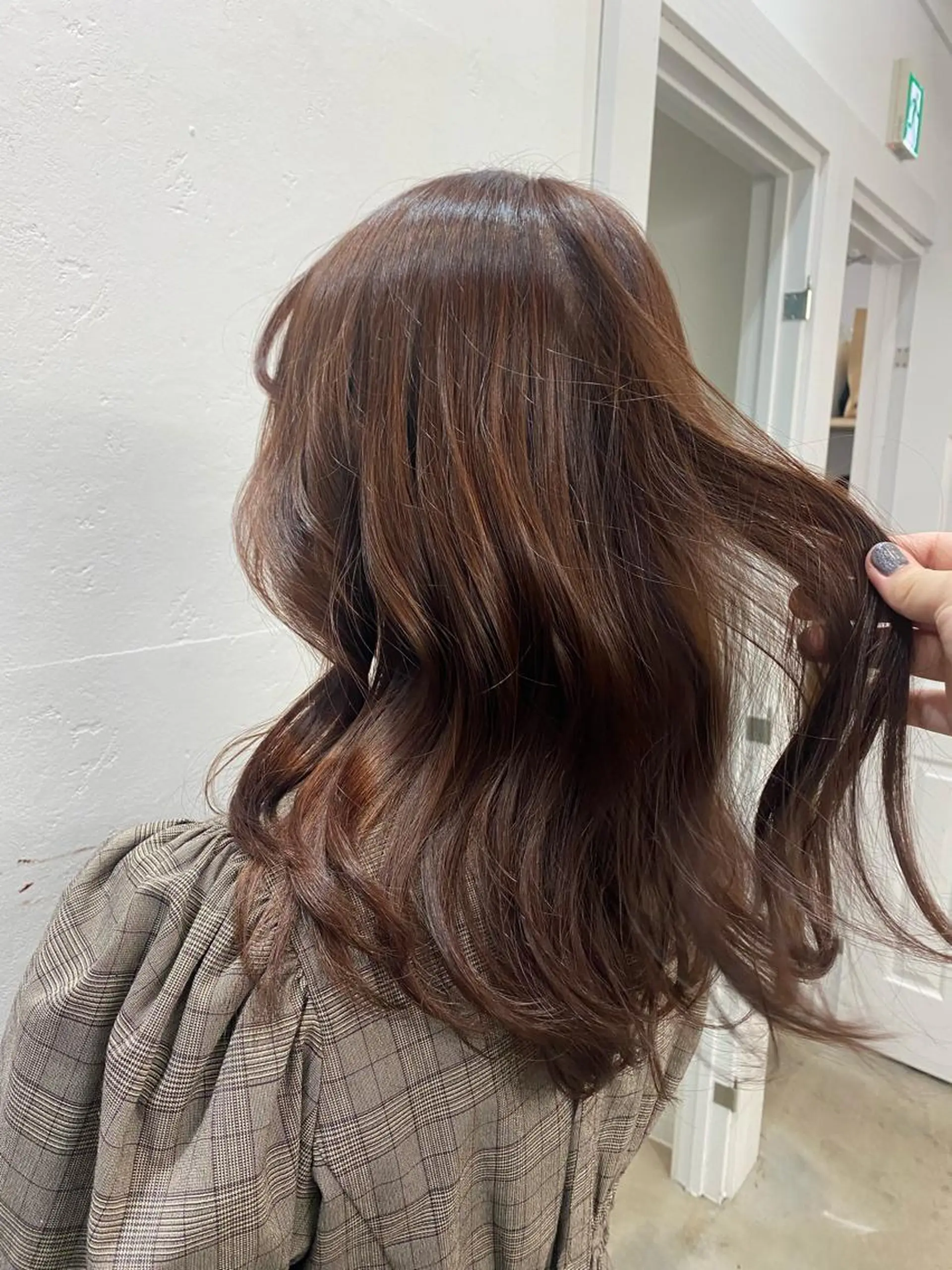 カラー 透明感カラー ナチュラル大人っぽい スタイル　MAORIのヘアスタイル