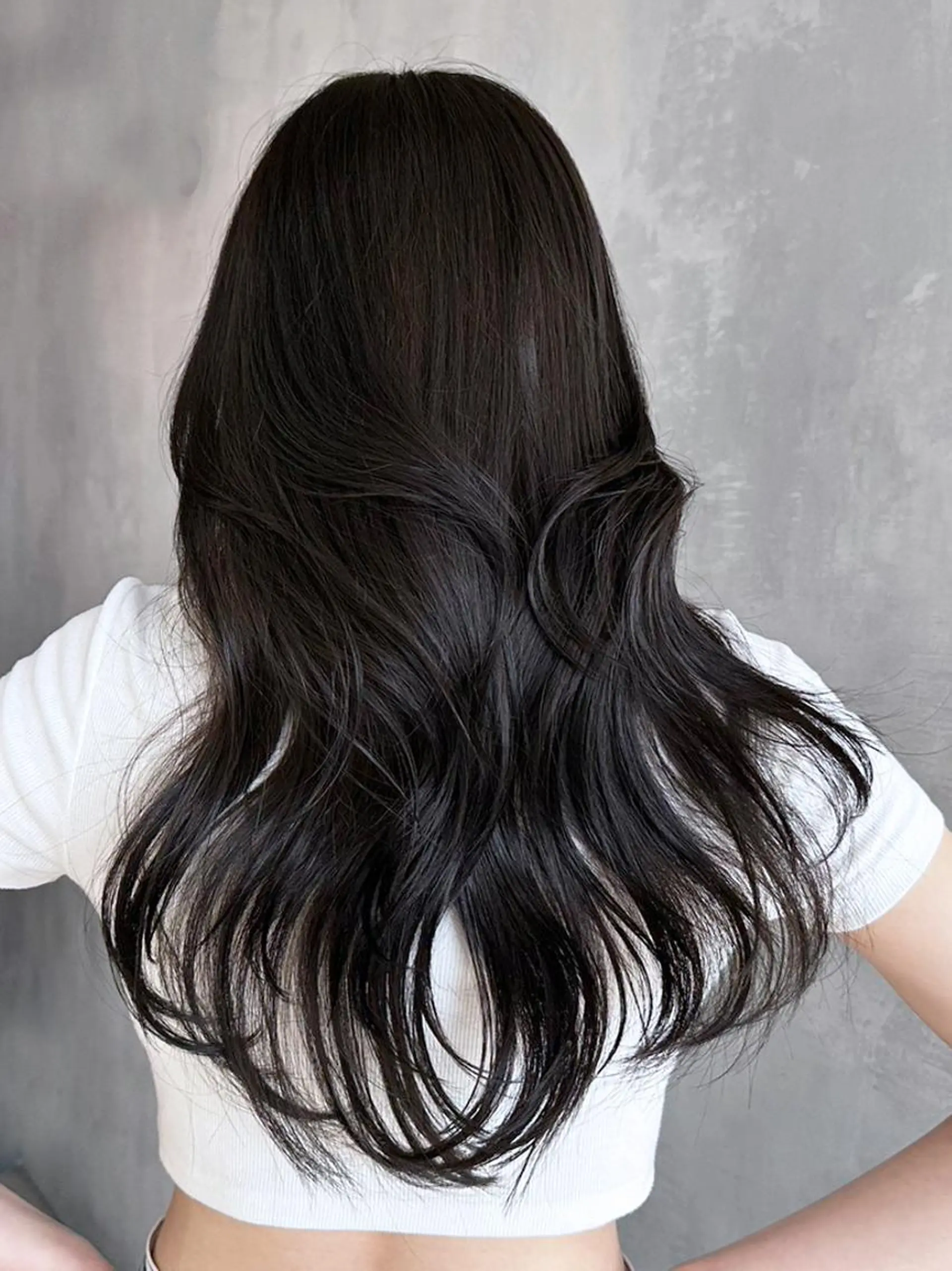 セミロング カラー レイヤーカット カット ヘアカラー トリートメント ITby ALBUM 北千住店のヘアスタイル