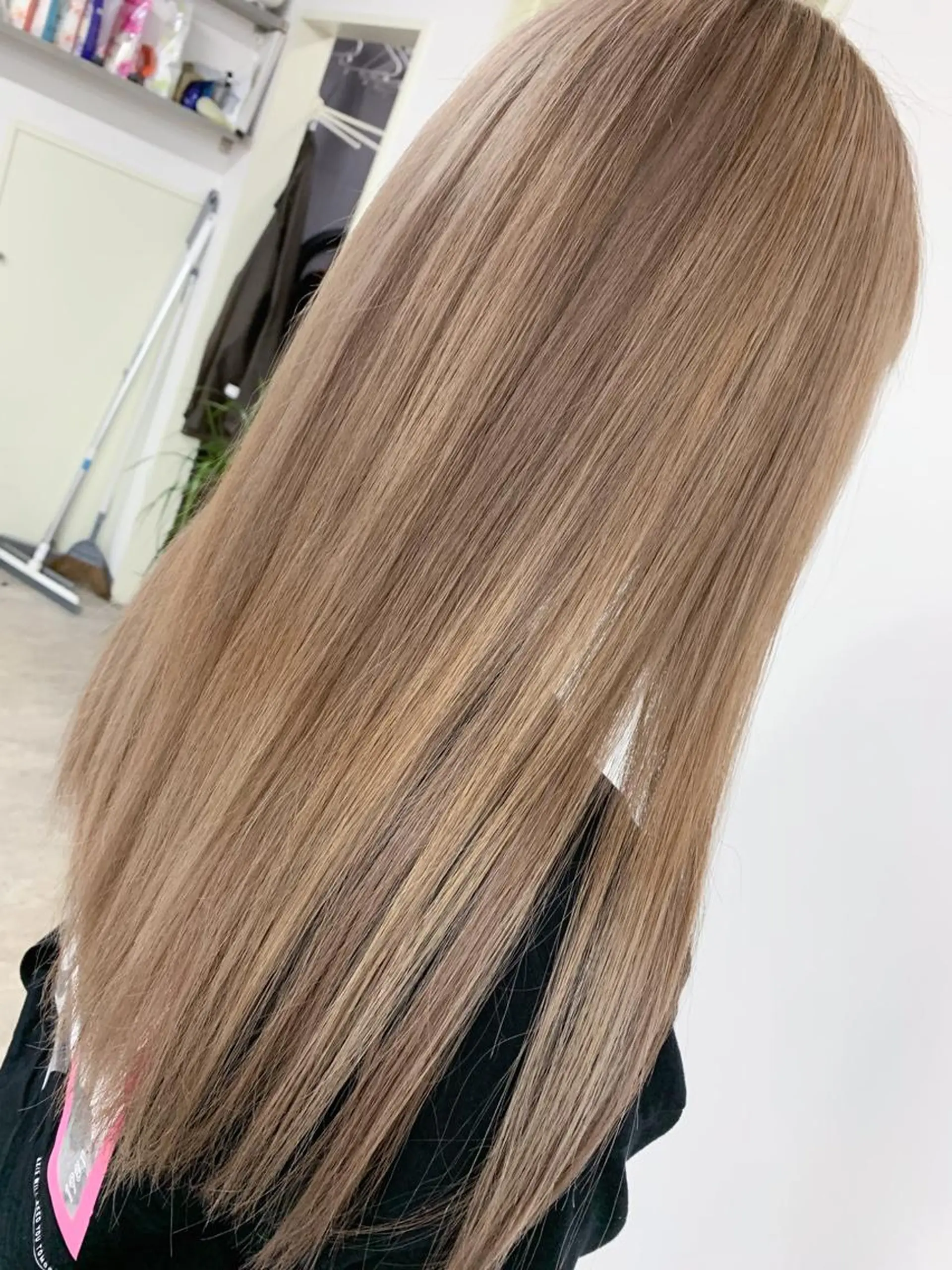 ロング ヘアカラー トリートメント 🥇近藤 恭輔🥇 Recharme新保のヘアスタイル