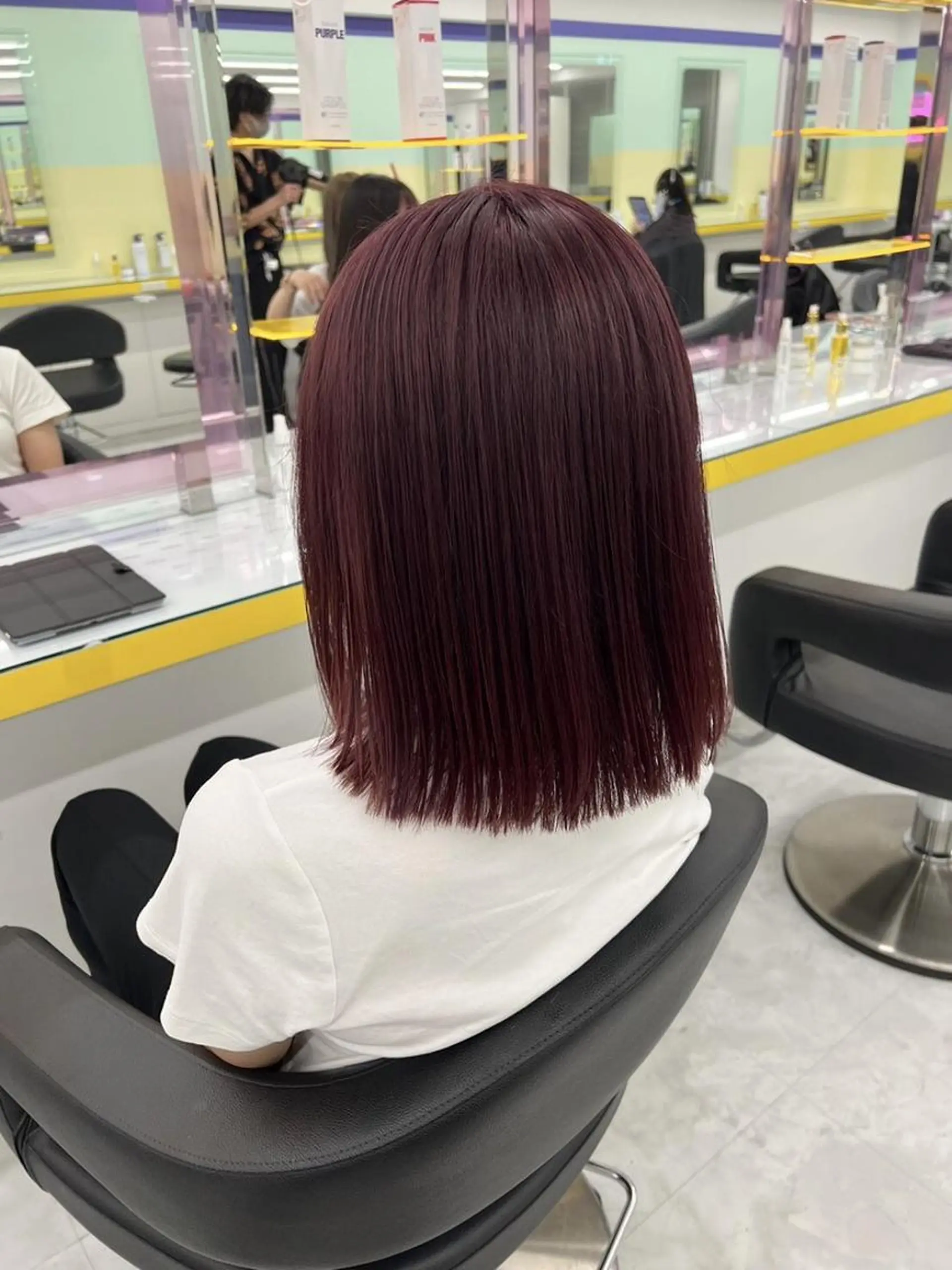 カラー 大人っぽ韓国ヘア🤍 yuma🐈‍⬛のヘアスタイル